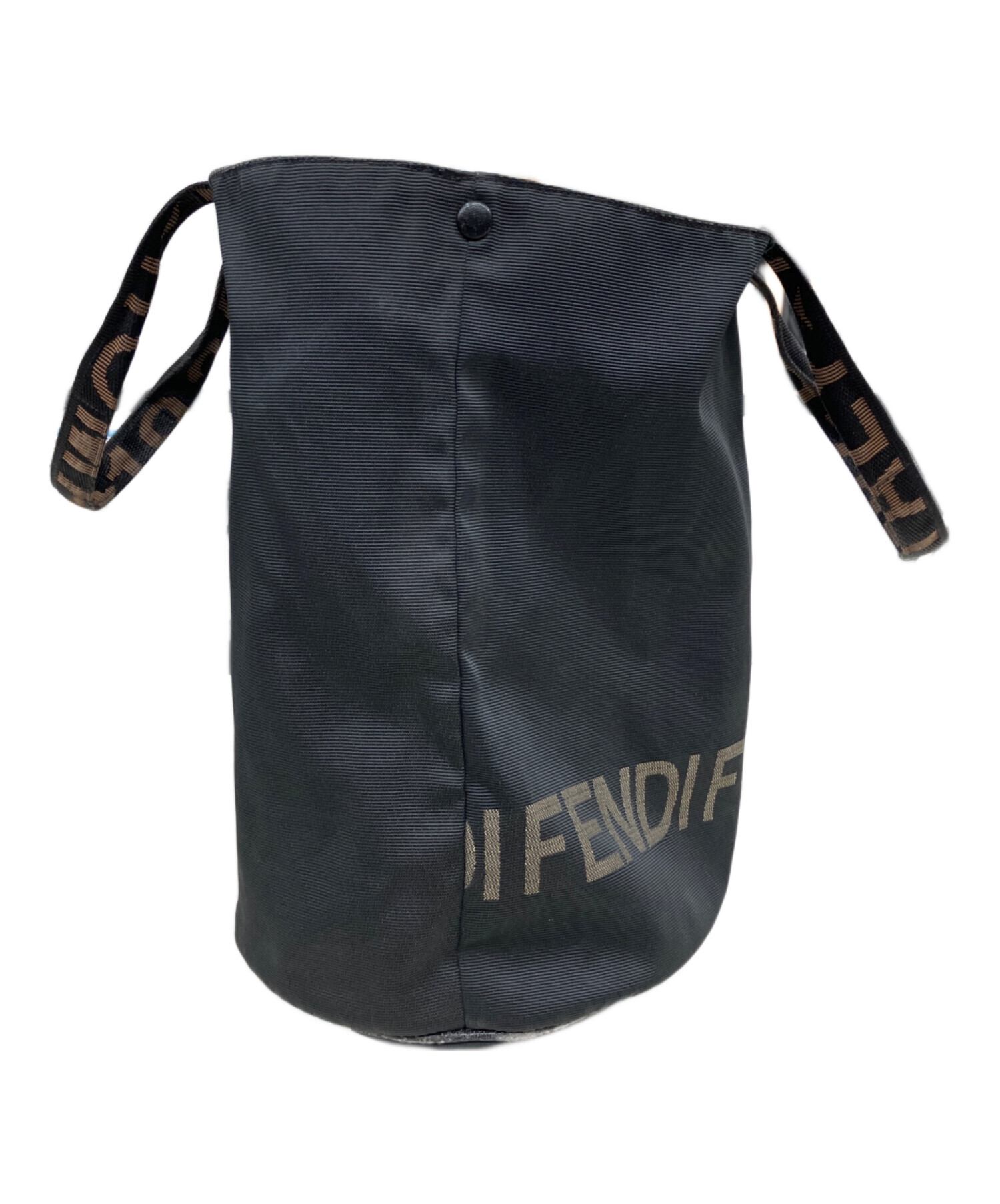 中古・古着通販】FENDI (フェンディ) ナイロンバッグ ブラック