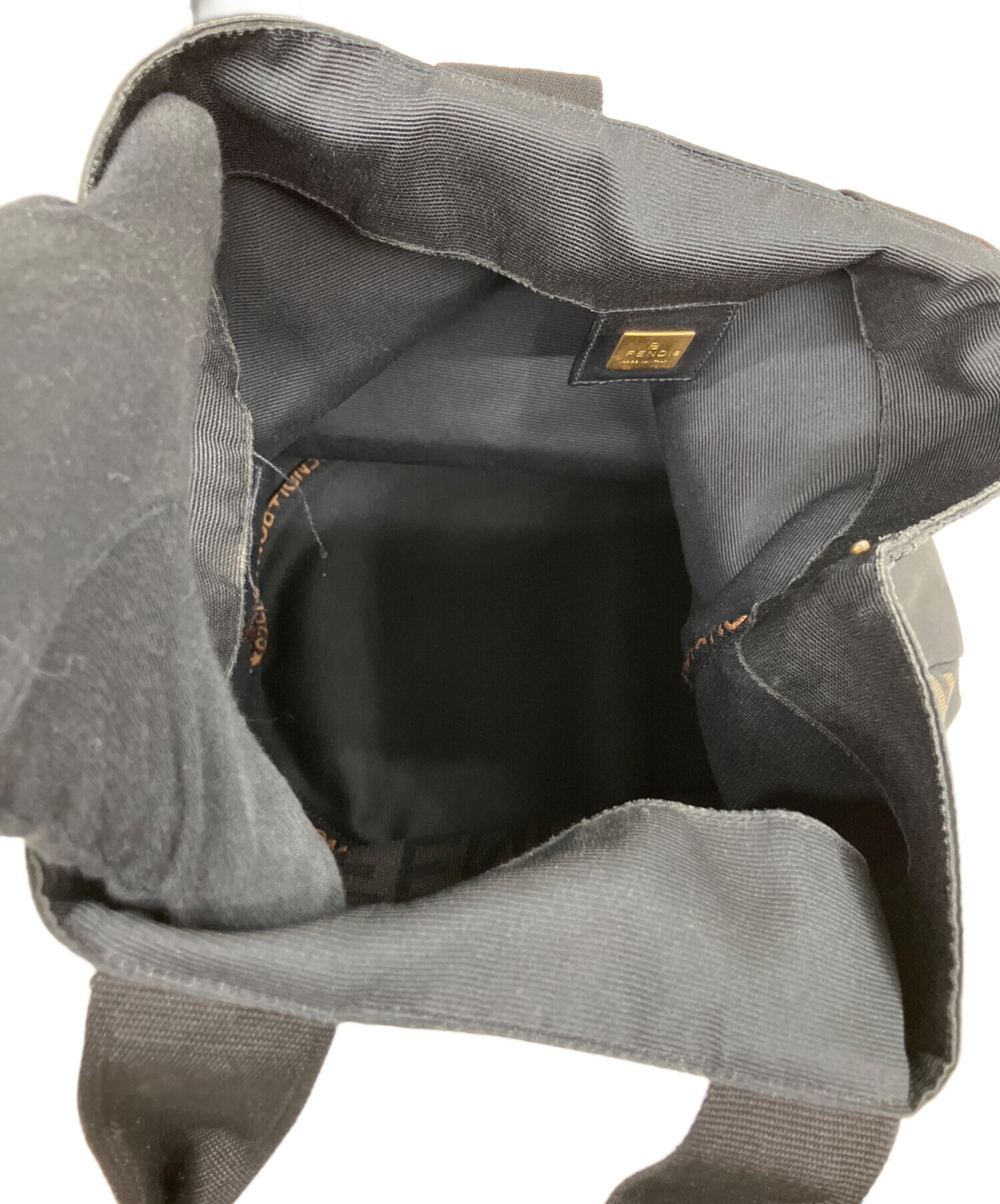 中古・古着通販】FENDI (フェンディ) ナイロンバッグ ブラック