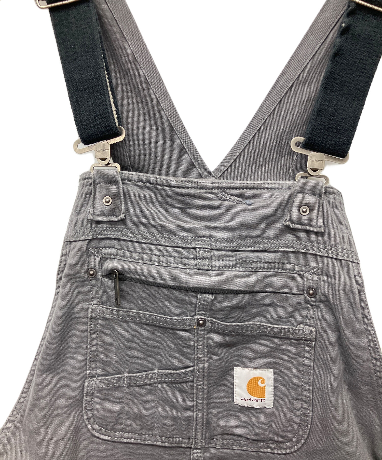 中古・古着通販】CarHartt (カーハート) オーバーオール グレー サイズ