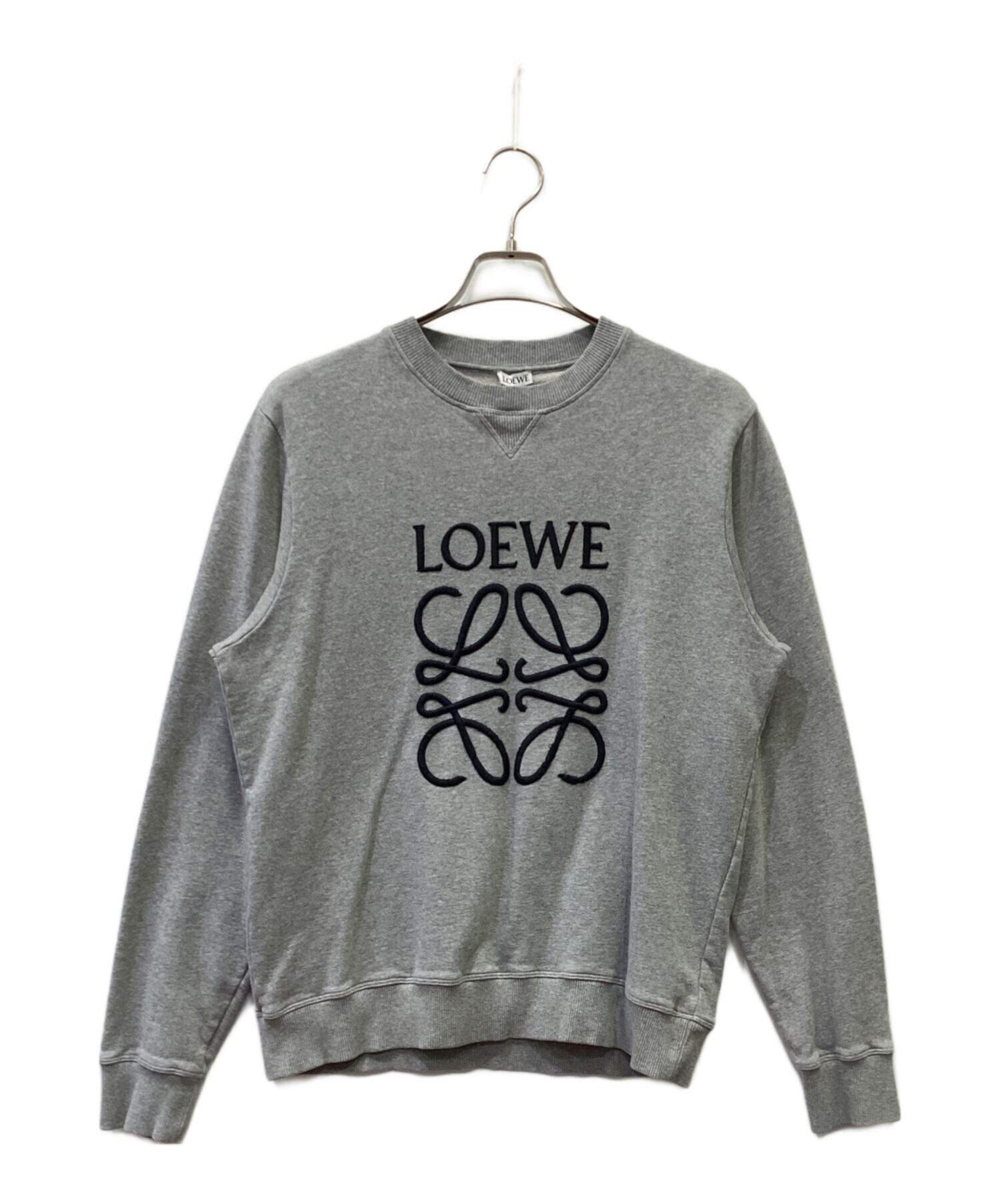 中古・古着通販】LOEWE (ロエベ) アナグラムロゴスウェット グレー