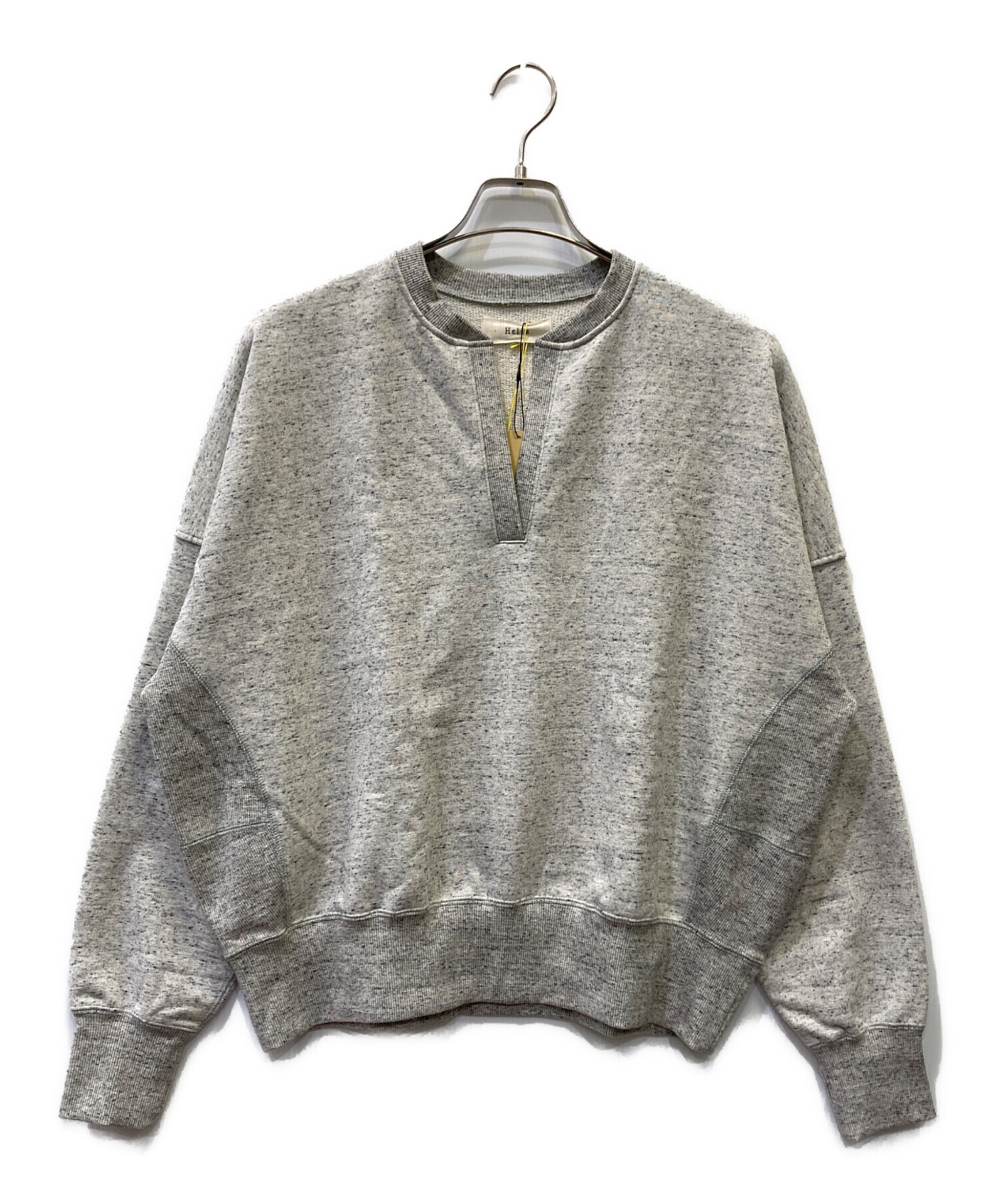 中古・古着通販】Hella (ヘラ) キーネックスウェット グレー サイズ:F