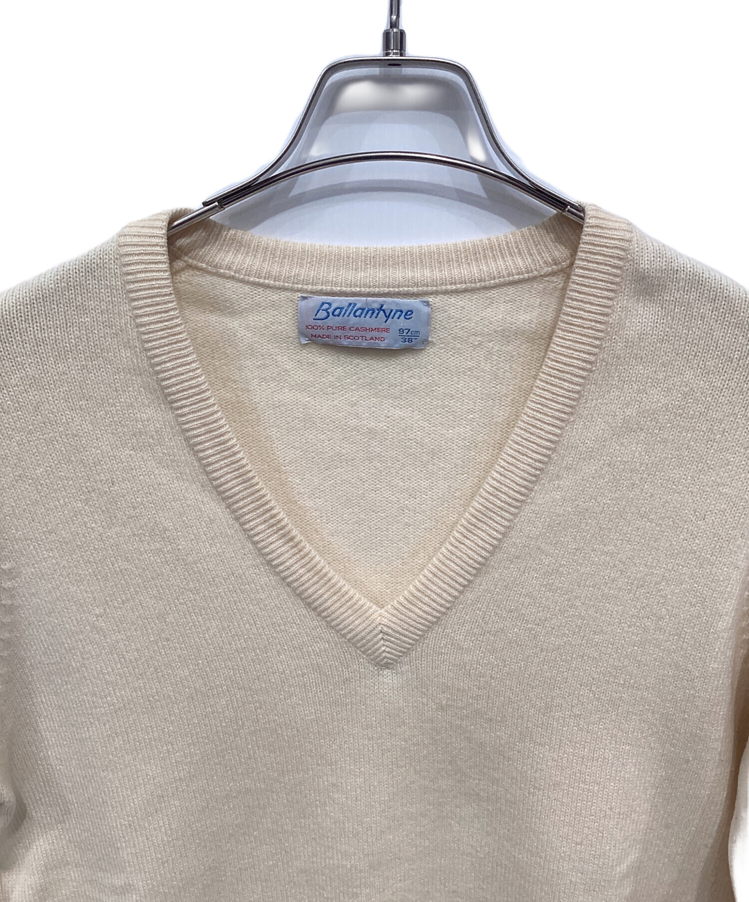 中古・古着通販】BALLANTYNE (バランタイン) セーター アイボリー