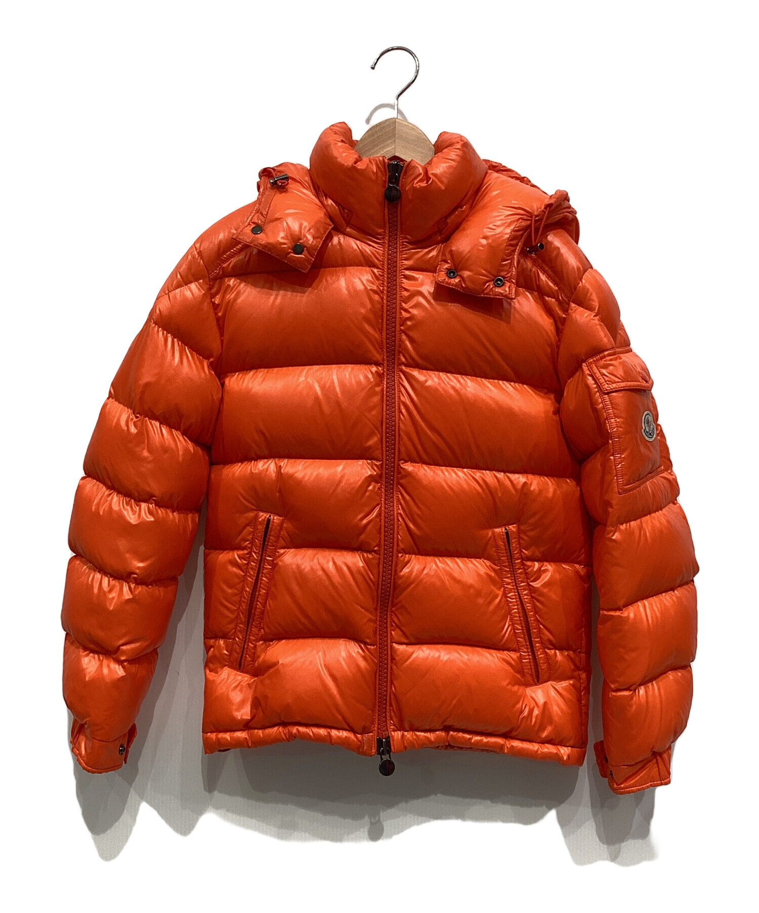 中古・古着通販】MONCLER (モンクレール) ダウンジャケット オレンジ