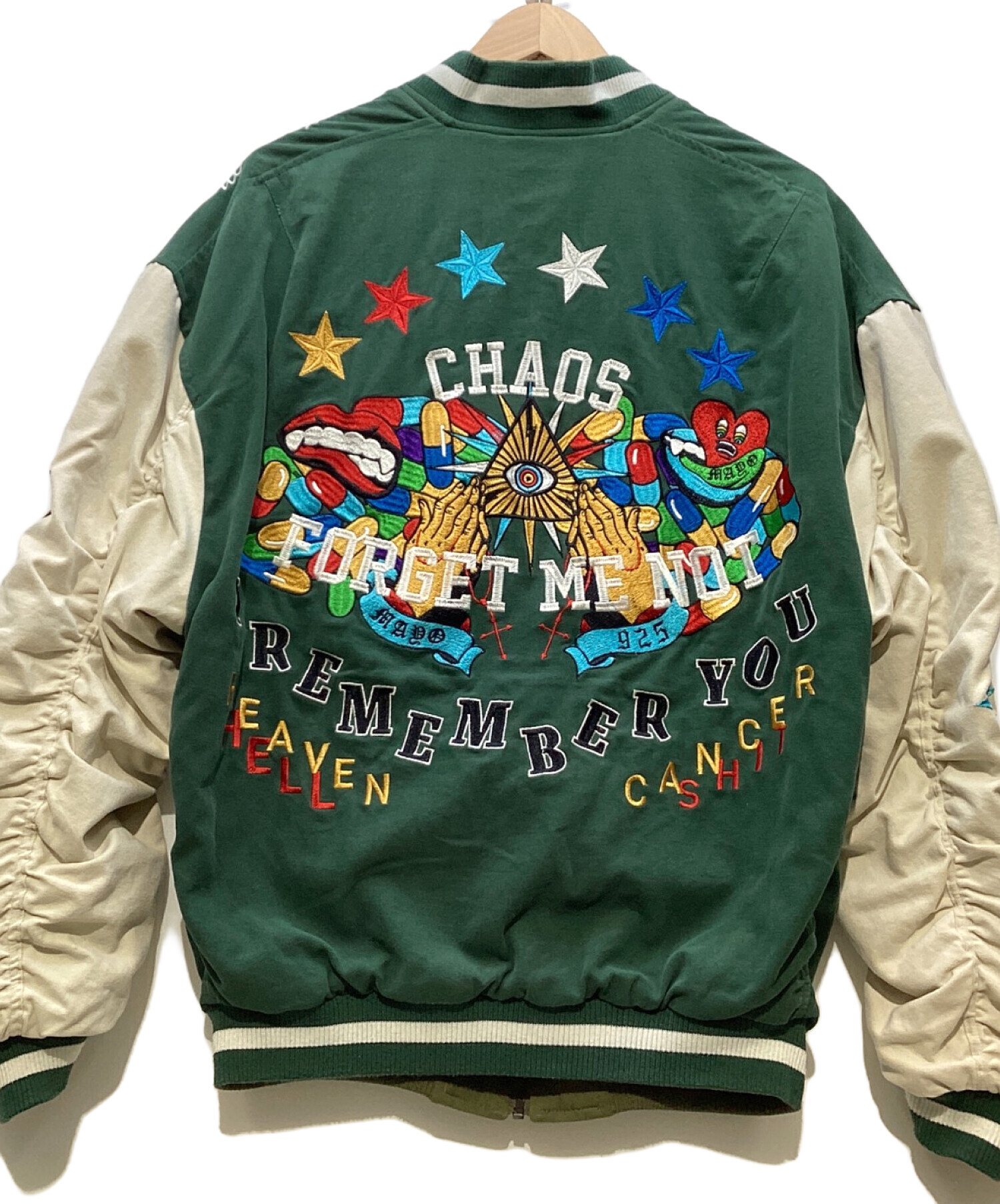 中古・古着通販】MAYO (メイヨー) 刺繍リバーシブルスタジャン