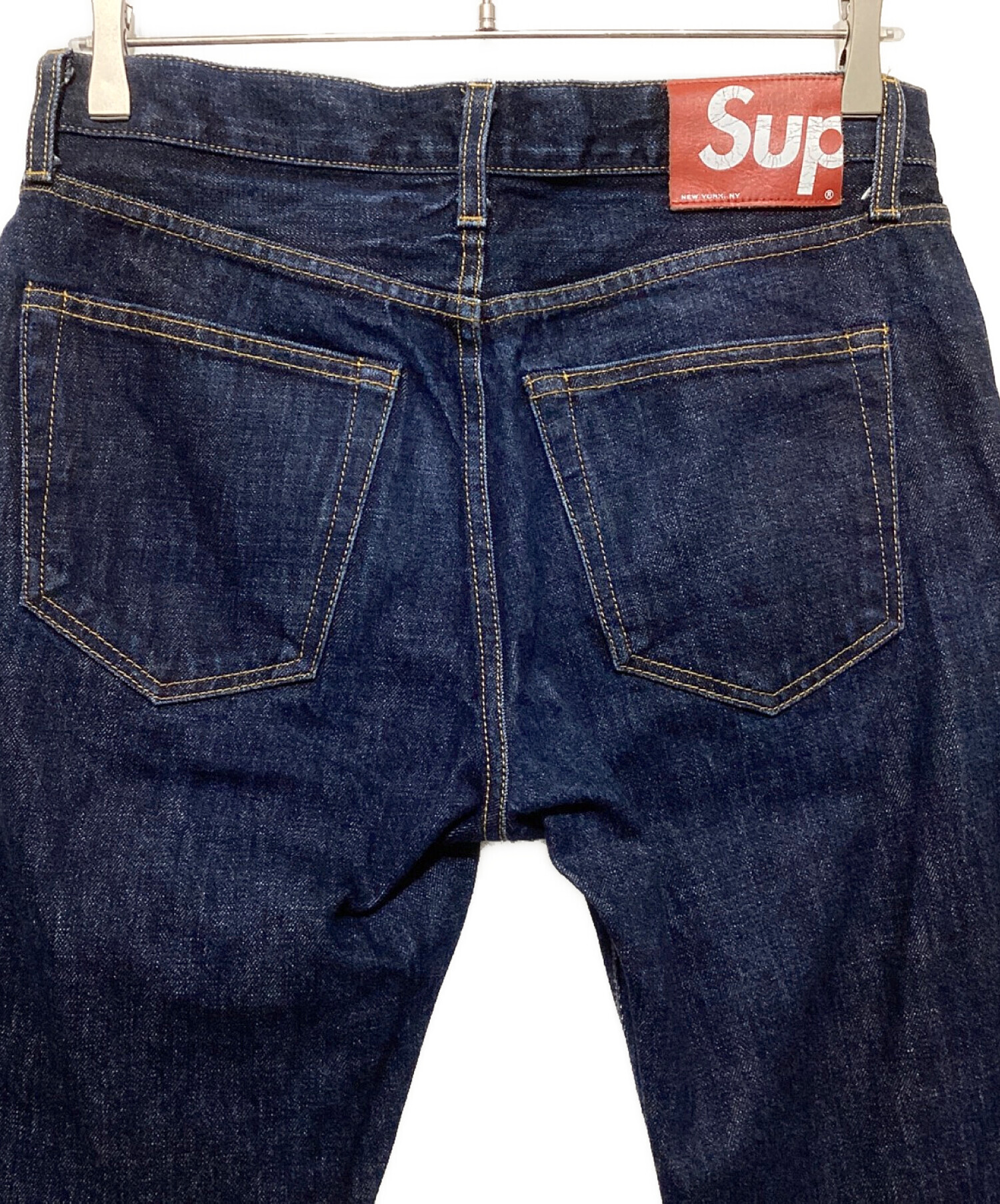 中古・古着通販】SUPREME (シュプリーム) Rigid Slim Selvedge Jeans