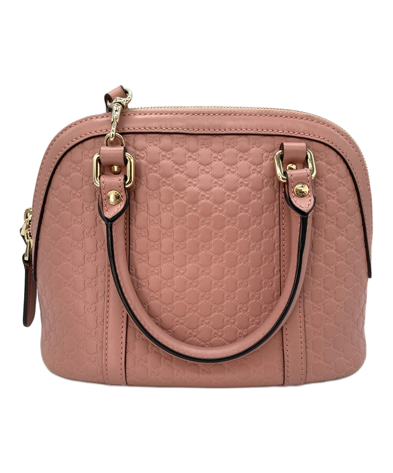 中古・古着通販】GUCCI (グッチ) ショルダートートバッグ ピンク