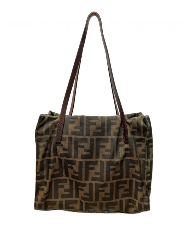 中古・古着通販】FENDI (フェンディ) トートバッグ ブラウン｜ブランド