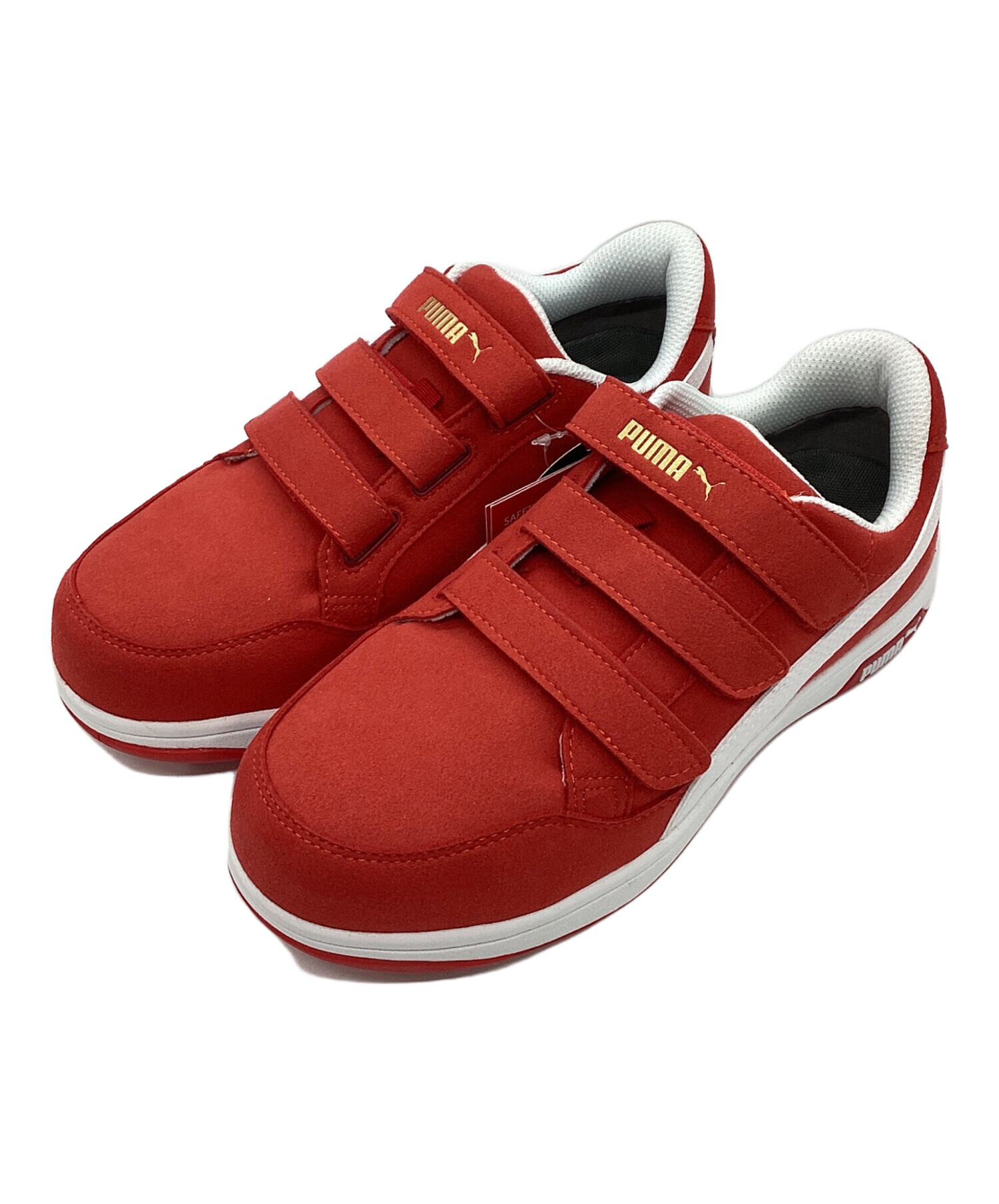 中古・古着通販】PUMA (プーマ) 安全靴 レッド サイズ:25 未使用品