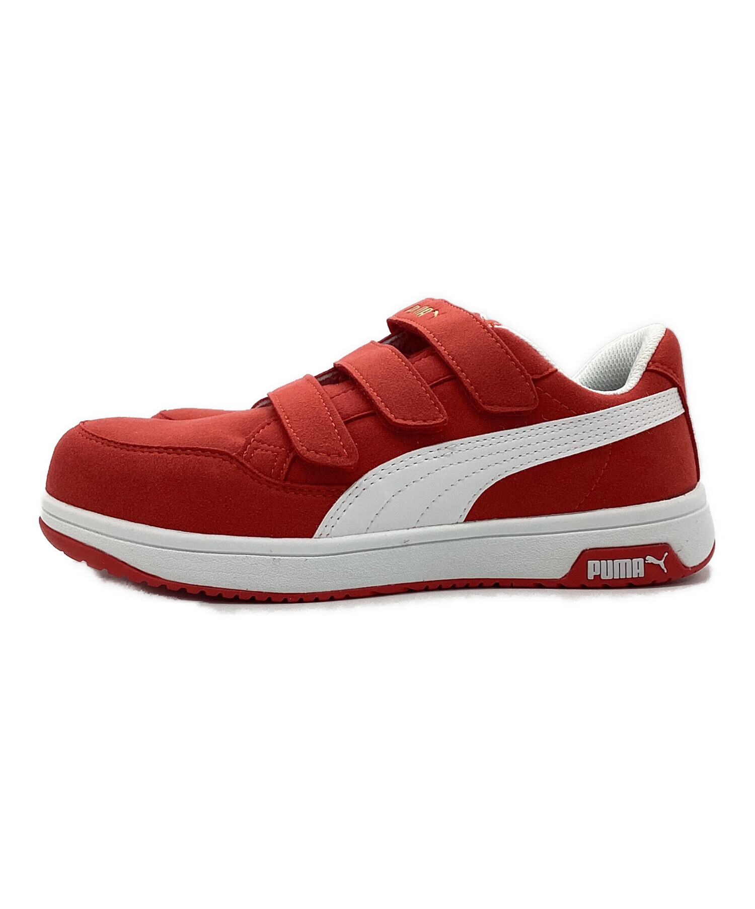 中古・古着通販】PUMA (プーマ) 安全靴 レッド サイズ:25 未使用品
