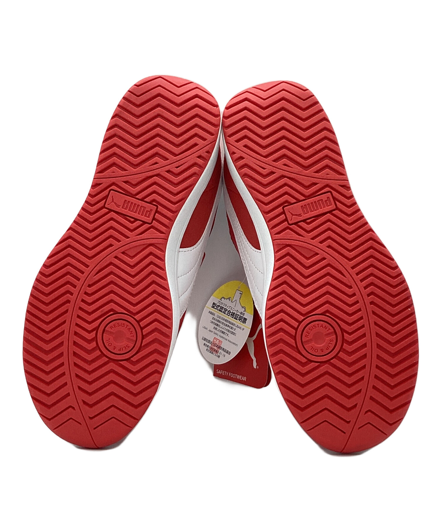 中古・古着通販】PUMA (プーマ) 安全靴 レッド サイズ:25 未使用品