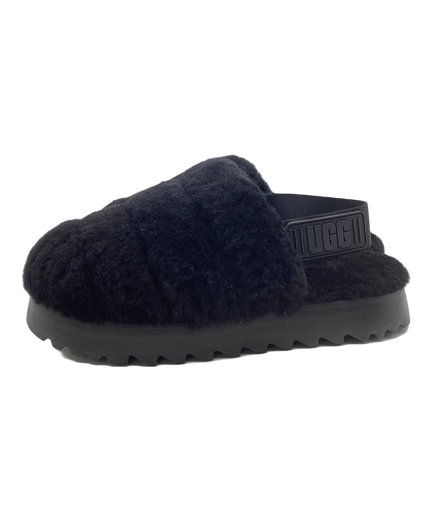 中古・古着通販】UGG (アグ) スーパー フラップ スリッパ ブラック