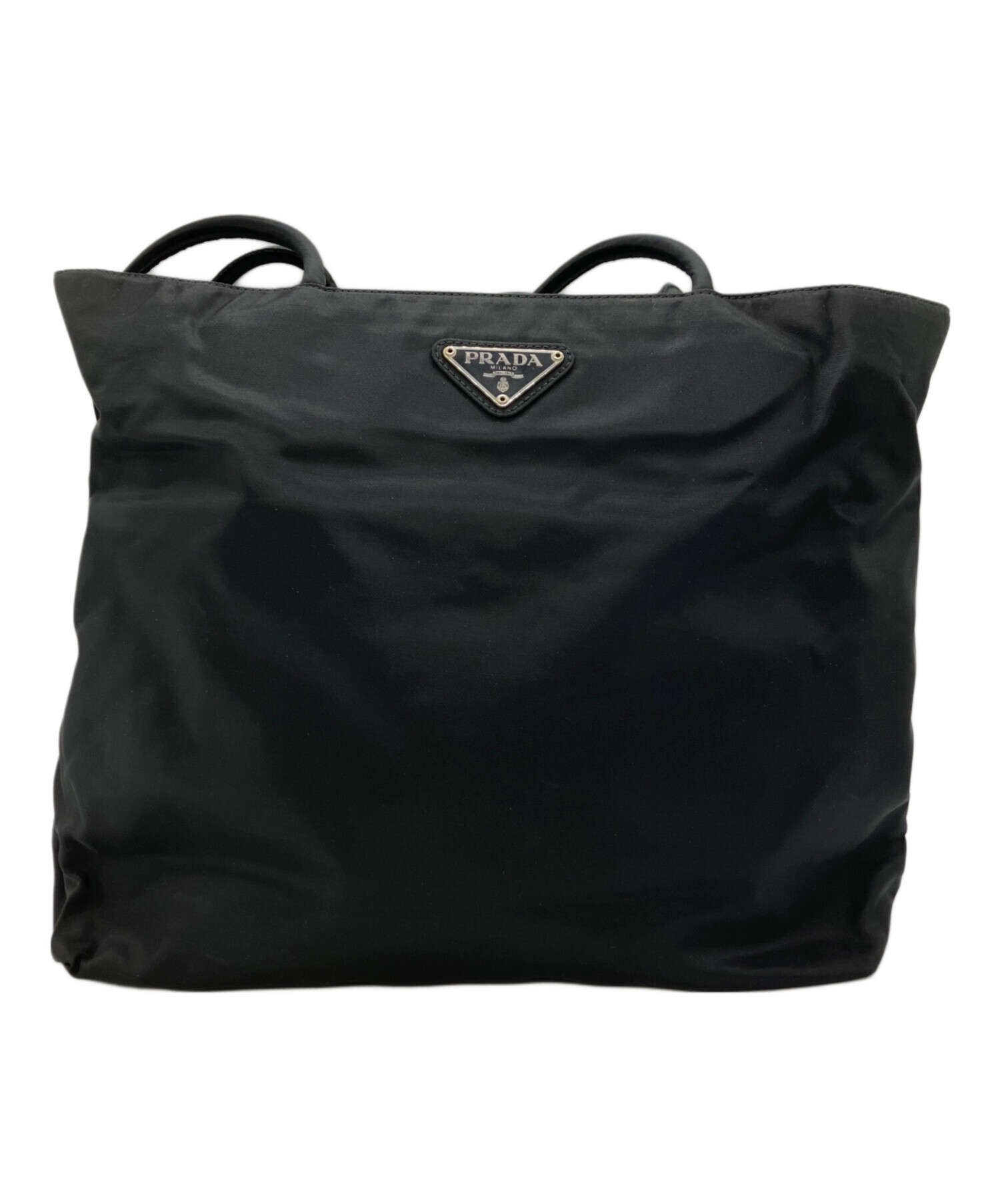 中古・古着通販】PRADA (プラダ) ナイロントートバッグ ブラック