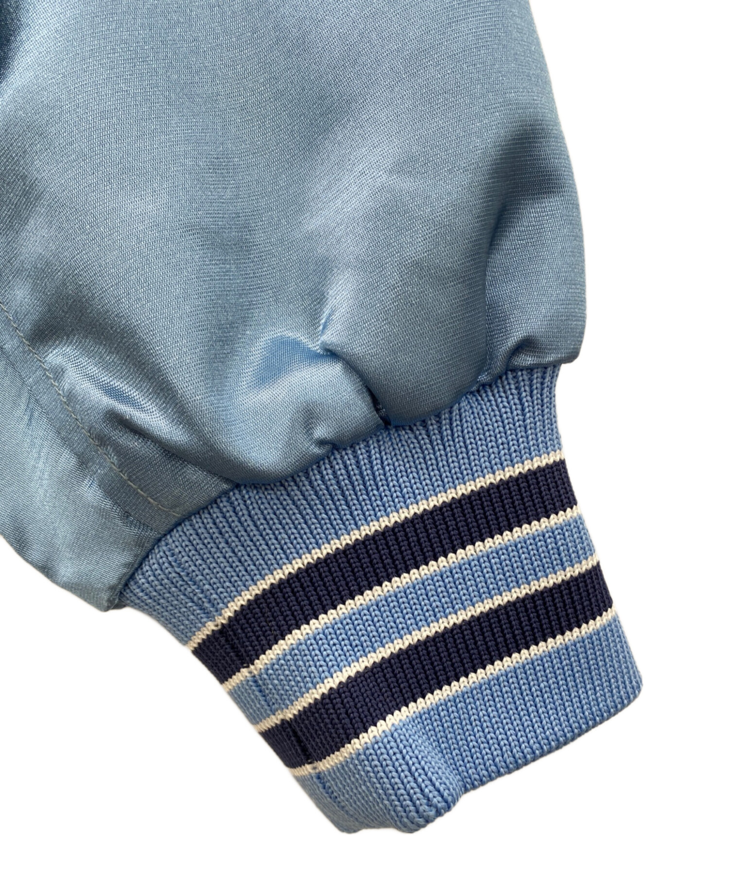 中古・古着通販】KEBOZ (ケボズ) スタジャン スカイブルー サイズ:M