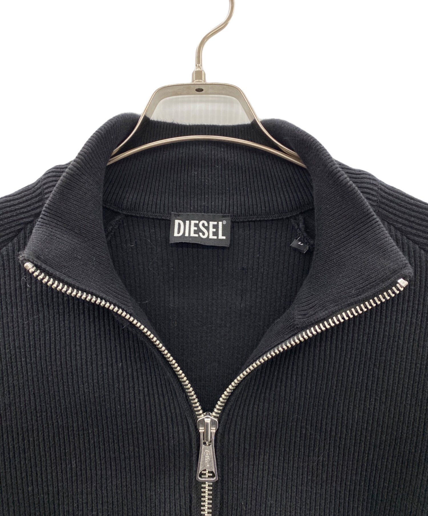 中古・古着通販】DIESEL (ディーゼル) ドライバーズニット ブラック