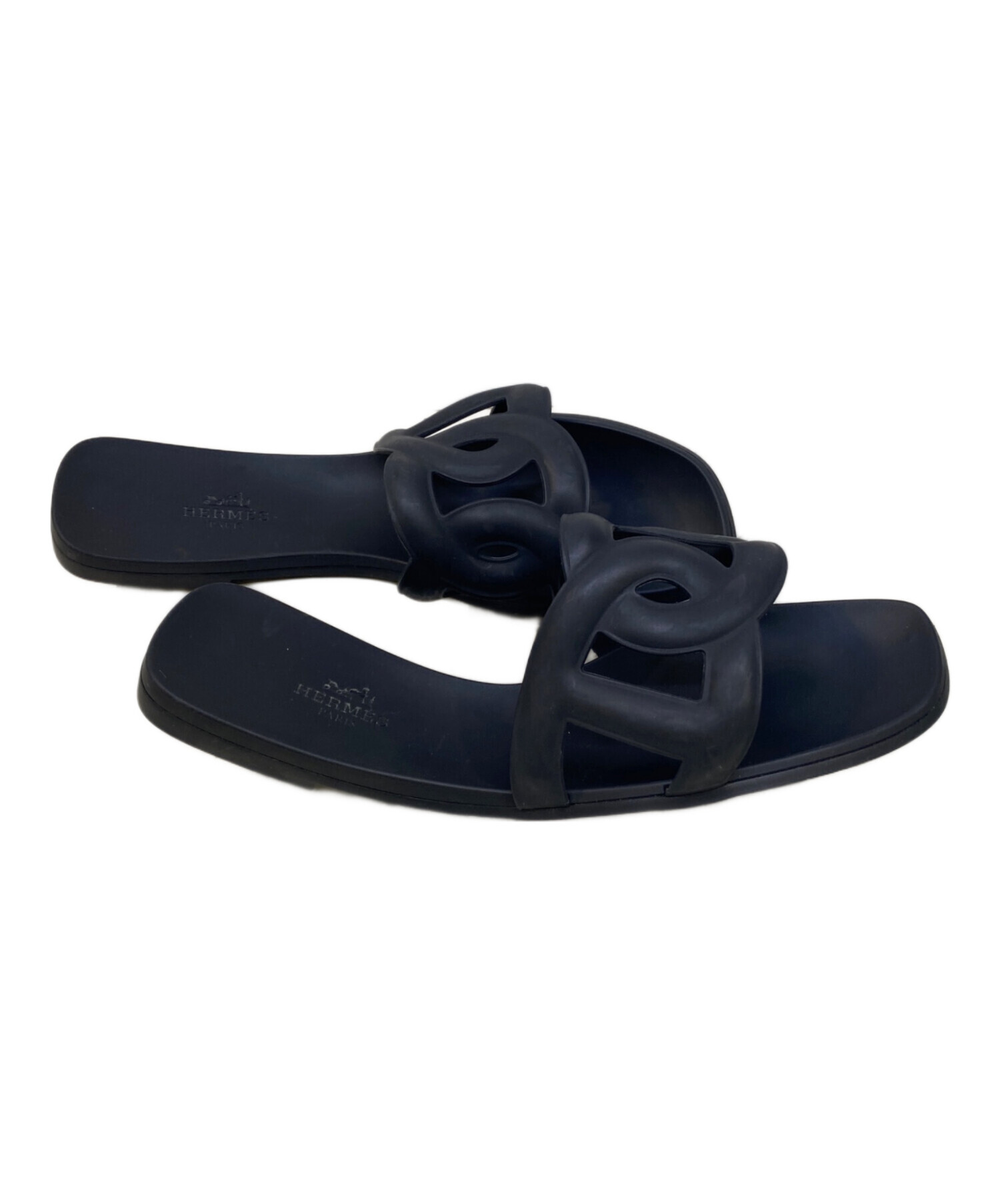 中古・古着通販】HERMES (エルメス) ラバーサンダル シェーヌダンクル