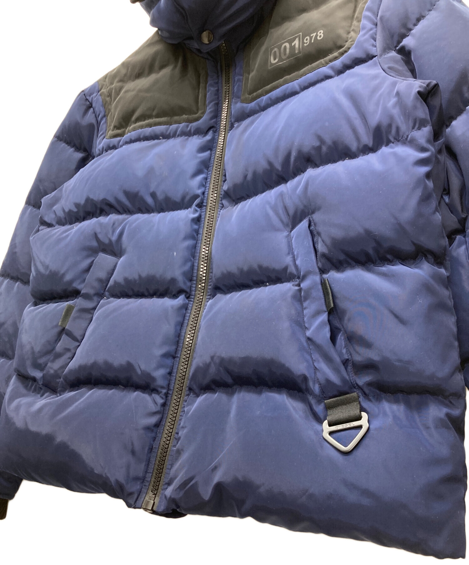 中古・古着通販】DIESEL (ディーゼル) ダウンジャケット ネイビー