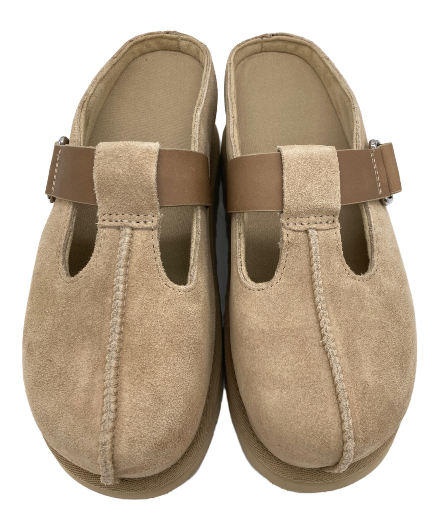 中古・古着通販】UGG (アグ) Goldenstar Hi Clog ベージュ サイズ:23.5