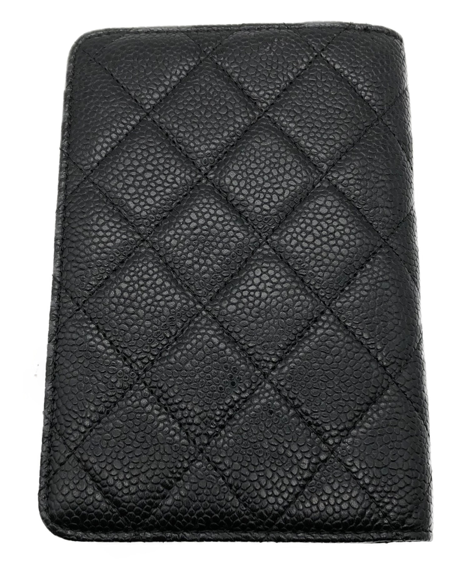 中古・古着通販】CHANEL (シャネル) 手帳カバー ブラック サイズ