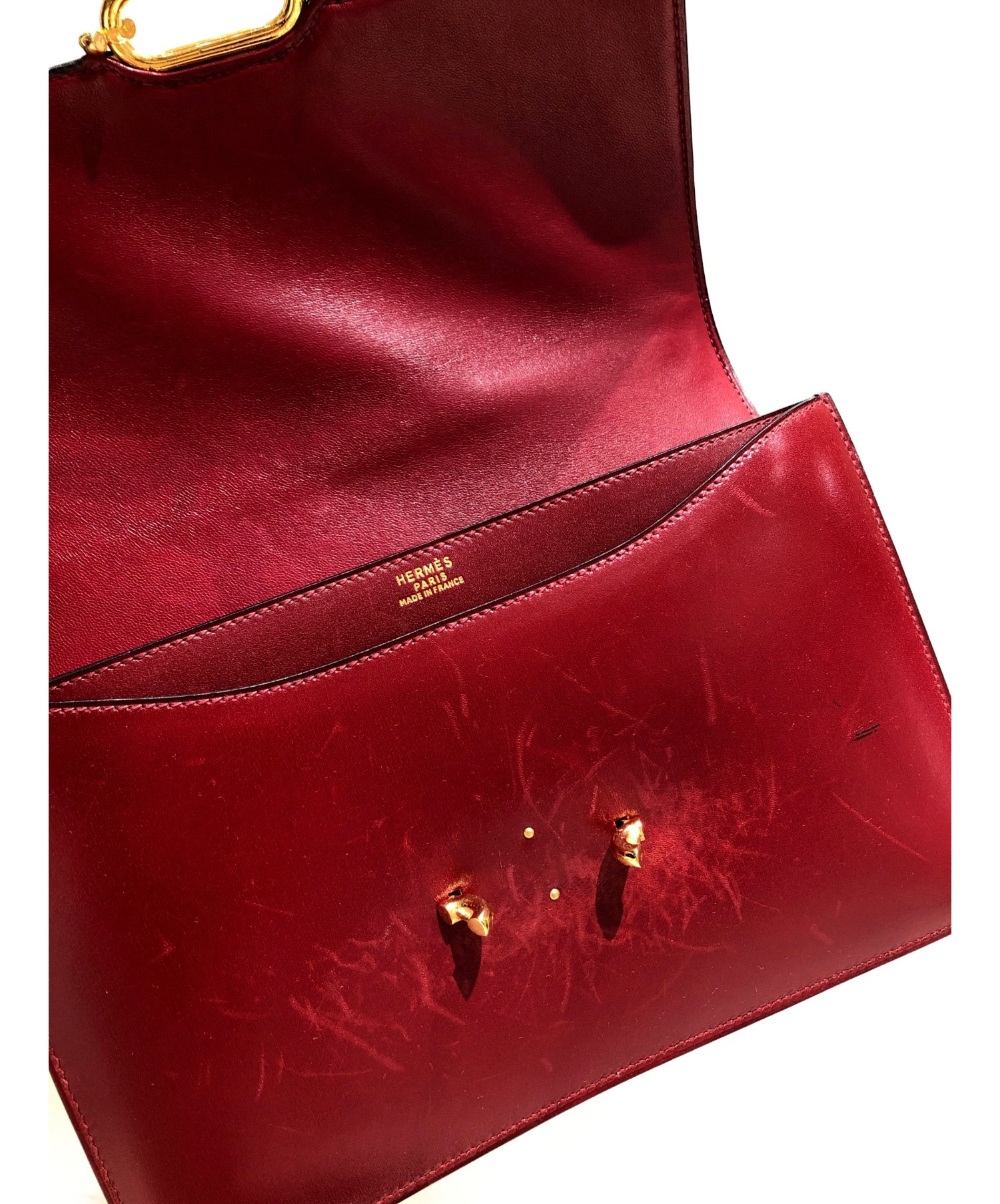 中古・古着通販】HERMES (エルメス) ヴィンテージショルダーバッグ