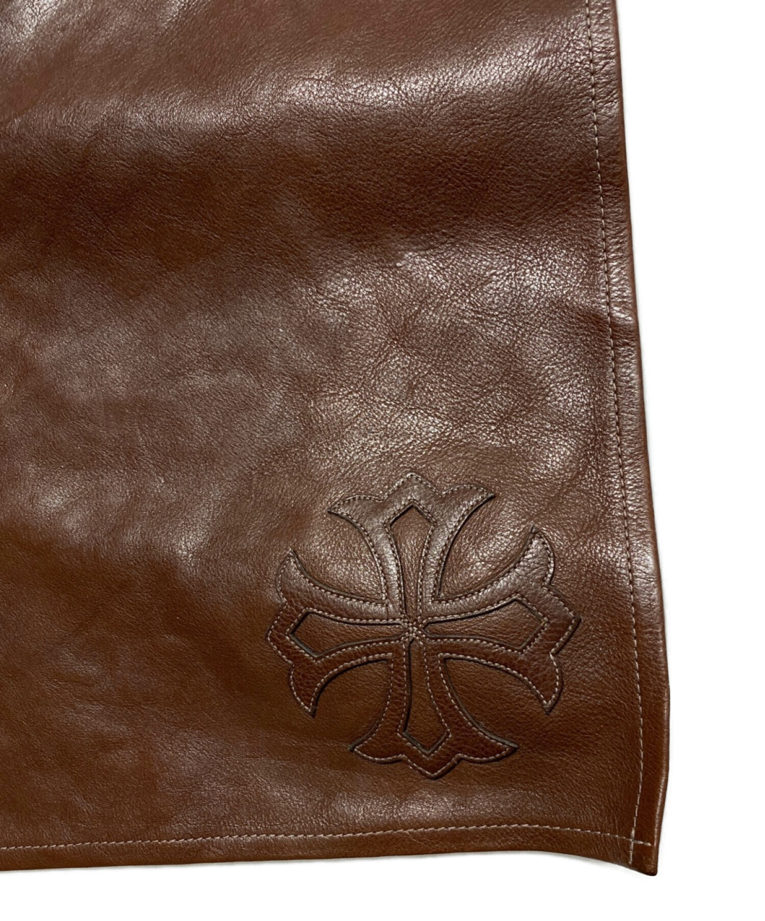 中古・古着通販】CHROME HEARTS (クロムハーツ) エプロン ブラウン