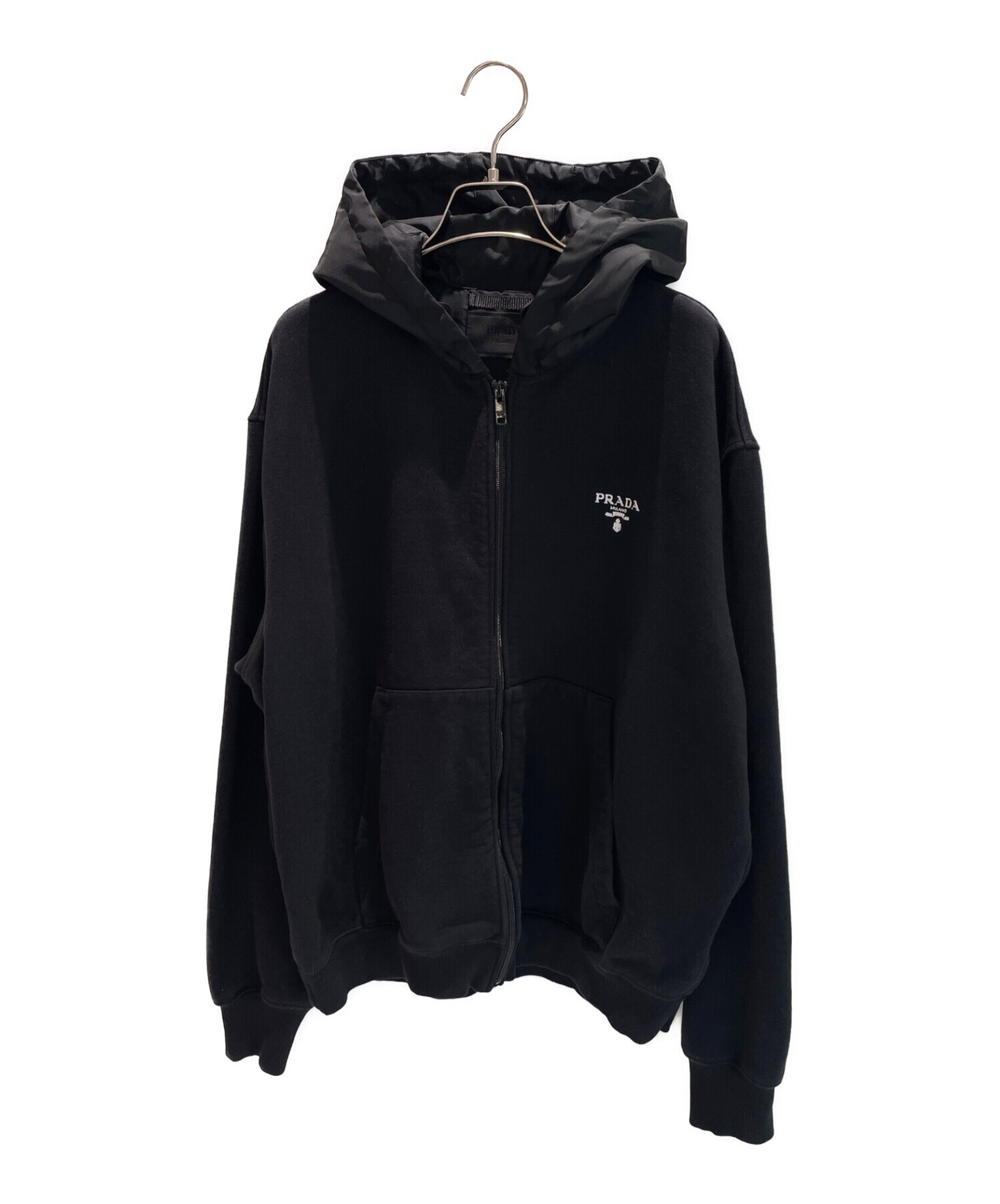 中古・古着通販】PRADA (プラダ) ナイロンディテールジップアップ