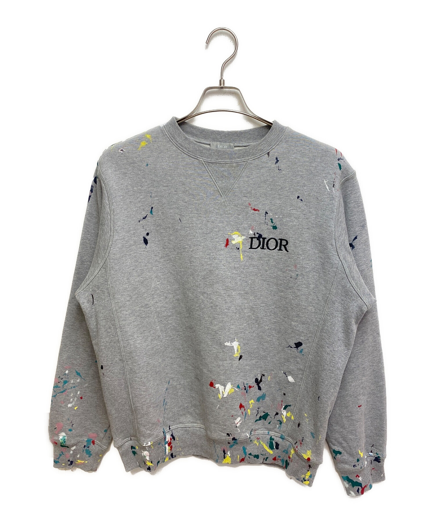 中古・古着通販】DIOR HOMME (ディオール オム) ペイントスウェット