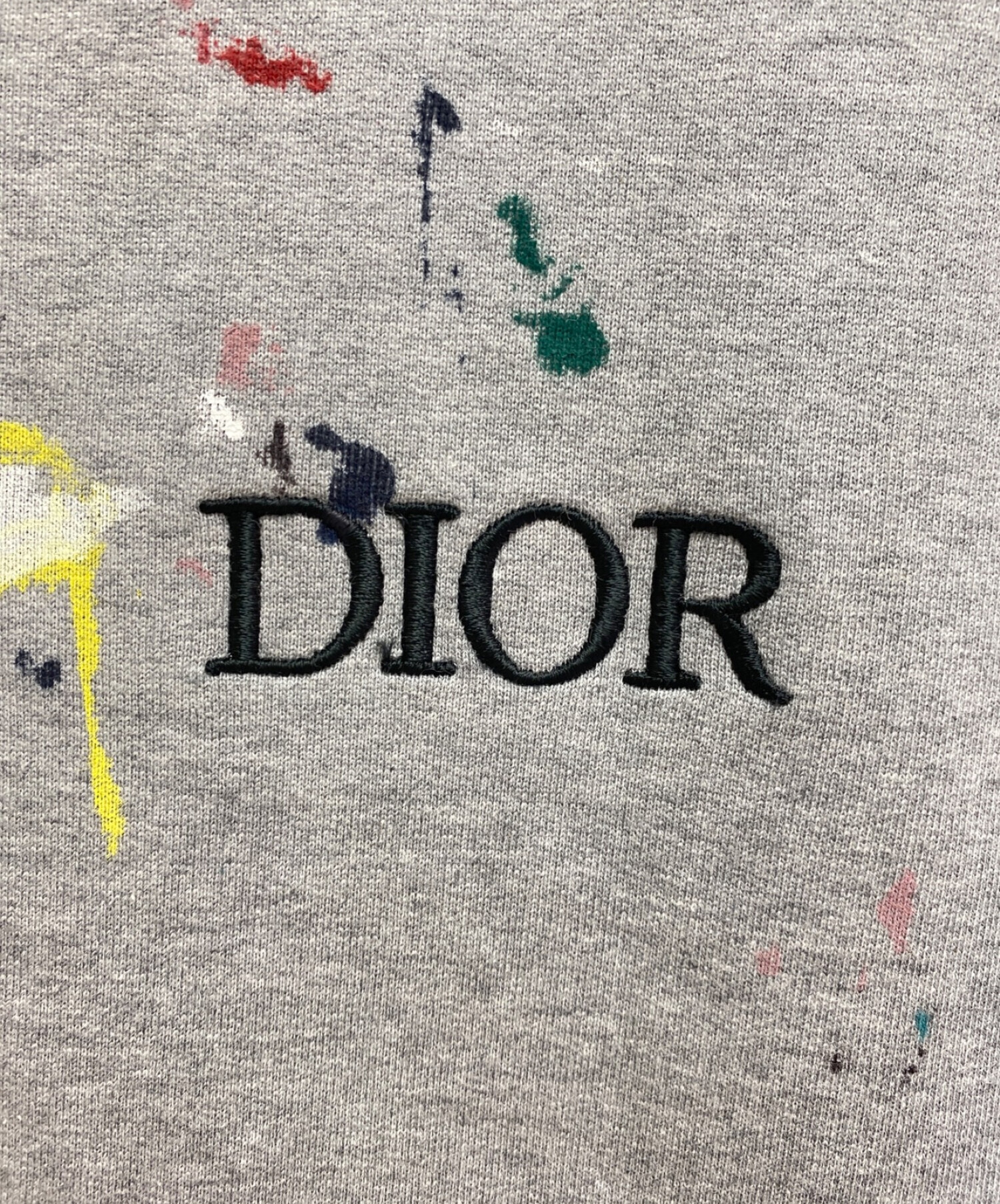中古・古着通販】DIOR HOMME (ディオール オム) ペイントスウェット