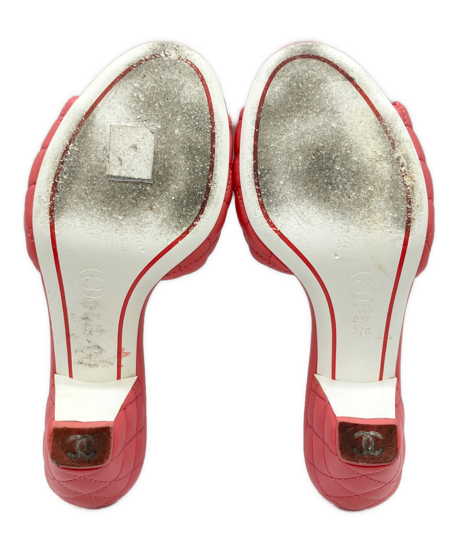 中古・古着通販】CHANEL (シャネル) 22P マトラッセ ミュール サンダル