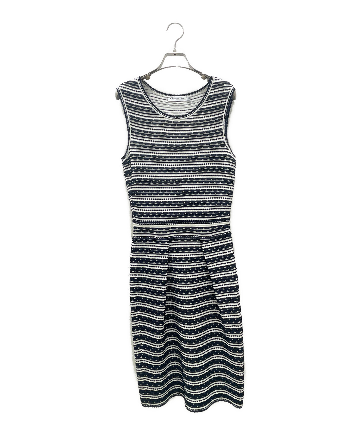 希少 Christian Dior キャミソール ラメ ノースリーブ ノースリーブ