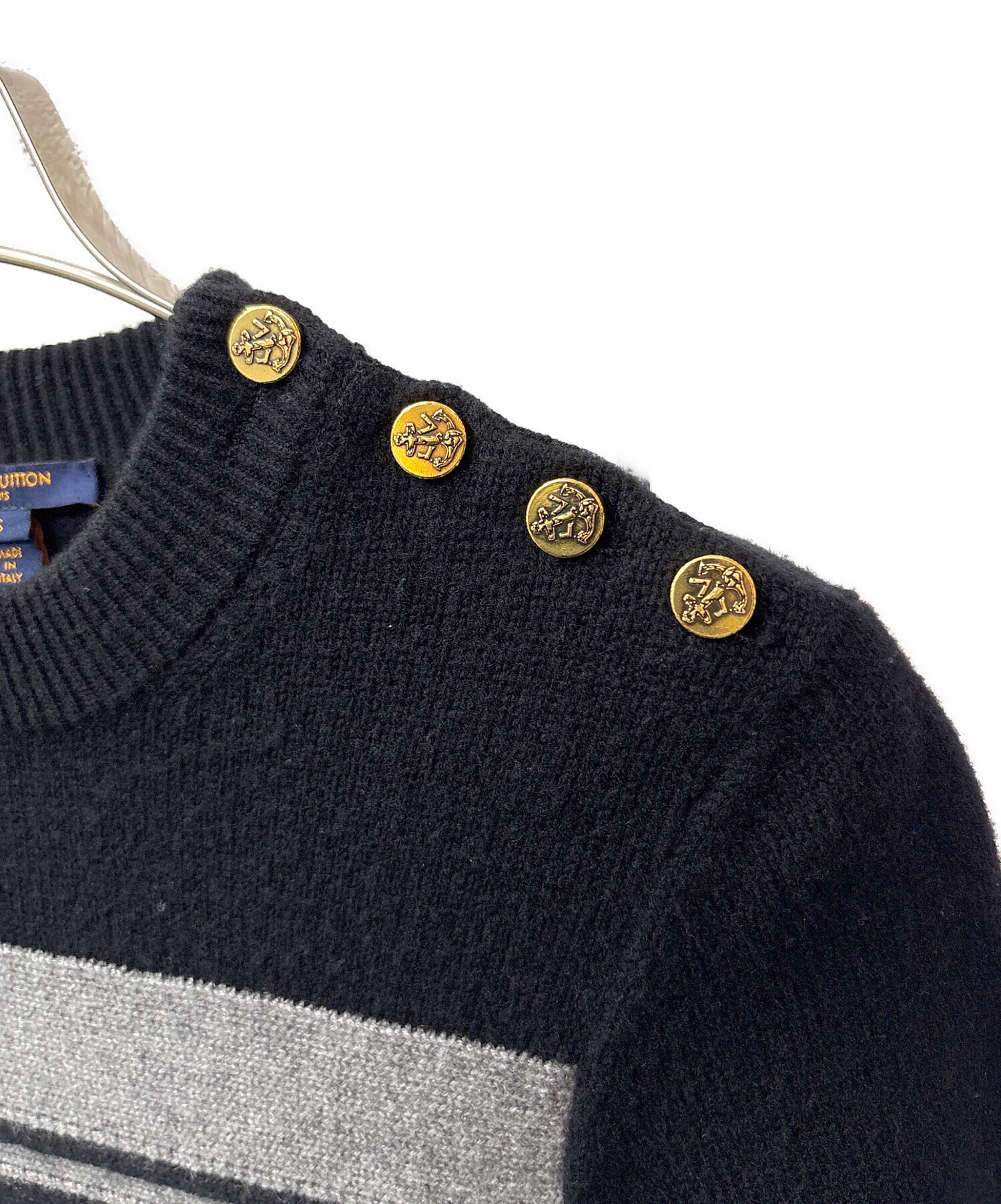 中古・古着通販】LOUIS VUITTON (ルイ ヴィトン) LVインタルシアニット