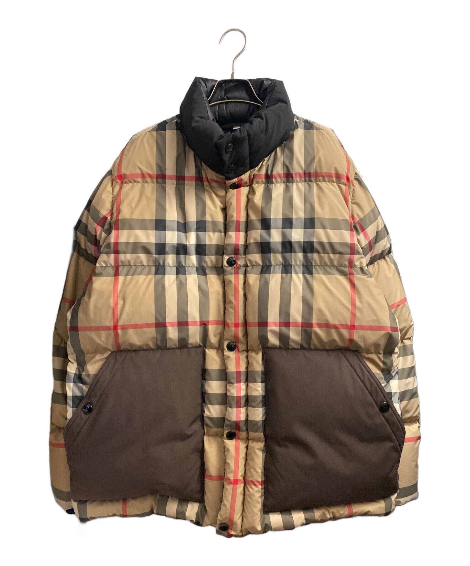 中古・古着通販】BURBERRY (バーバリー) ノバチェックダウンジャケット