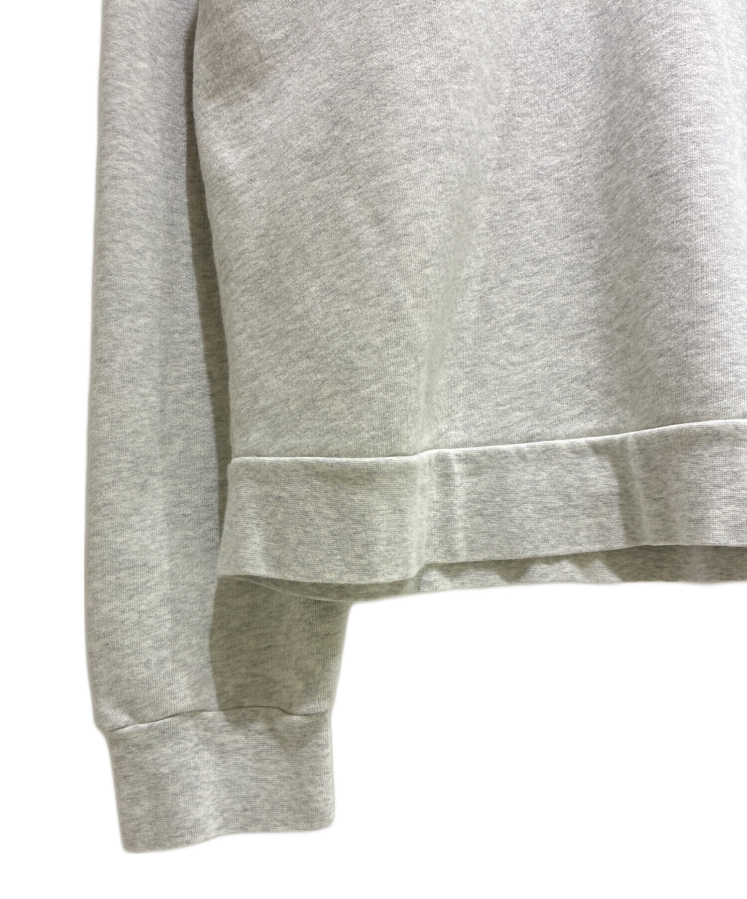 中古・古着通販】MONCLER (モンクレール) ロゴスウェット グレー