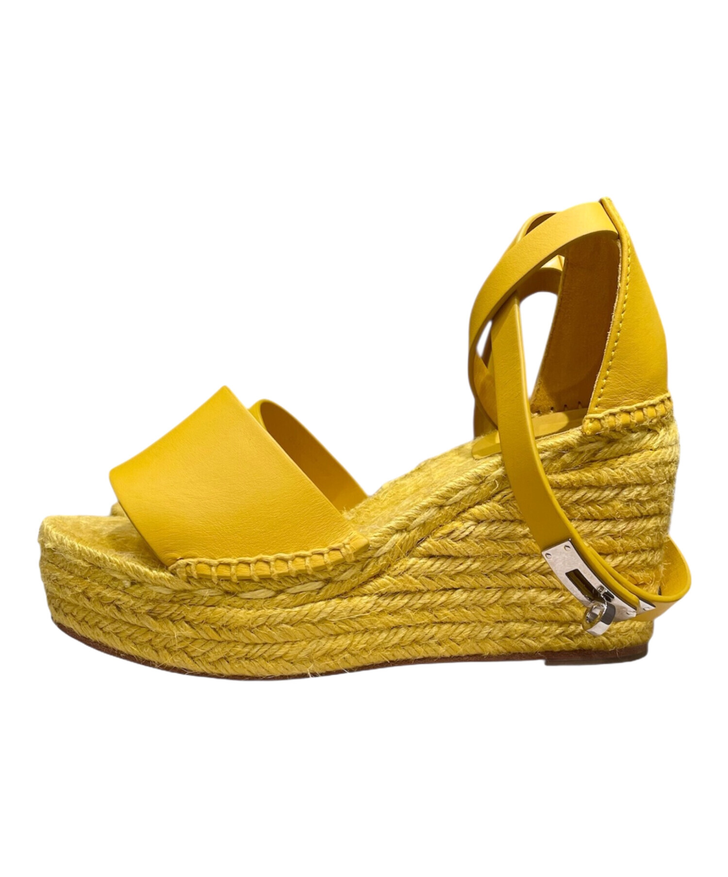 中古・古着通販】HERMES (エルメス) ウェッジソールサンダル《ティボリ