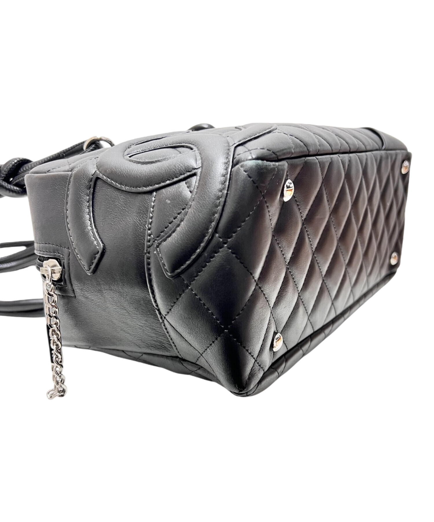 中古・古着通販】CHANEL (シャネル) カンボン ボーリングバッグ