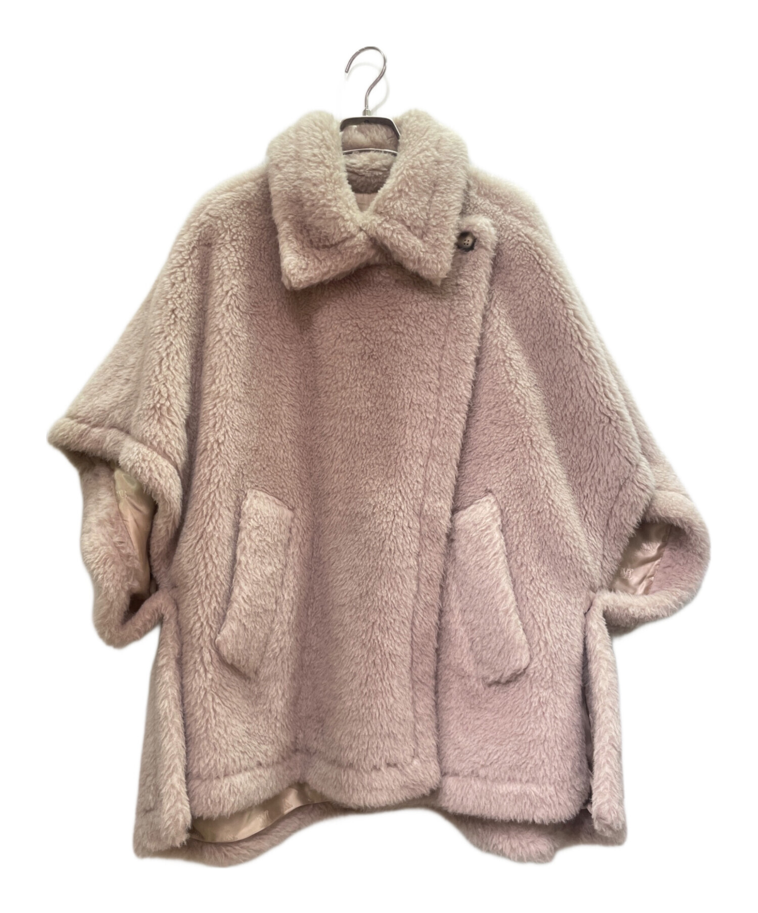 中古・古着通販】MaxMara (マックスマーラ) テディベアケープ サンド