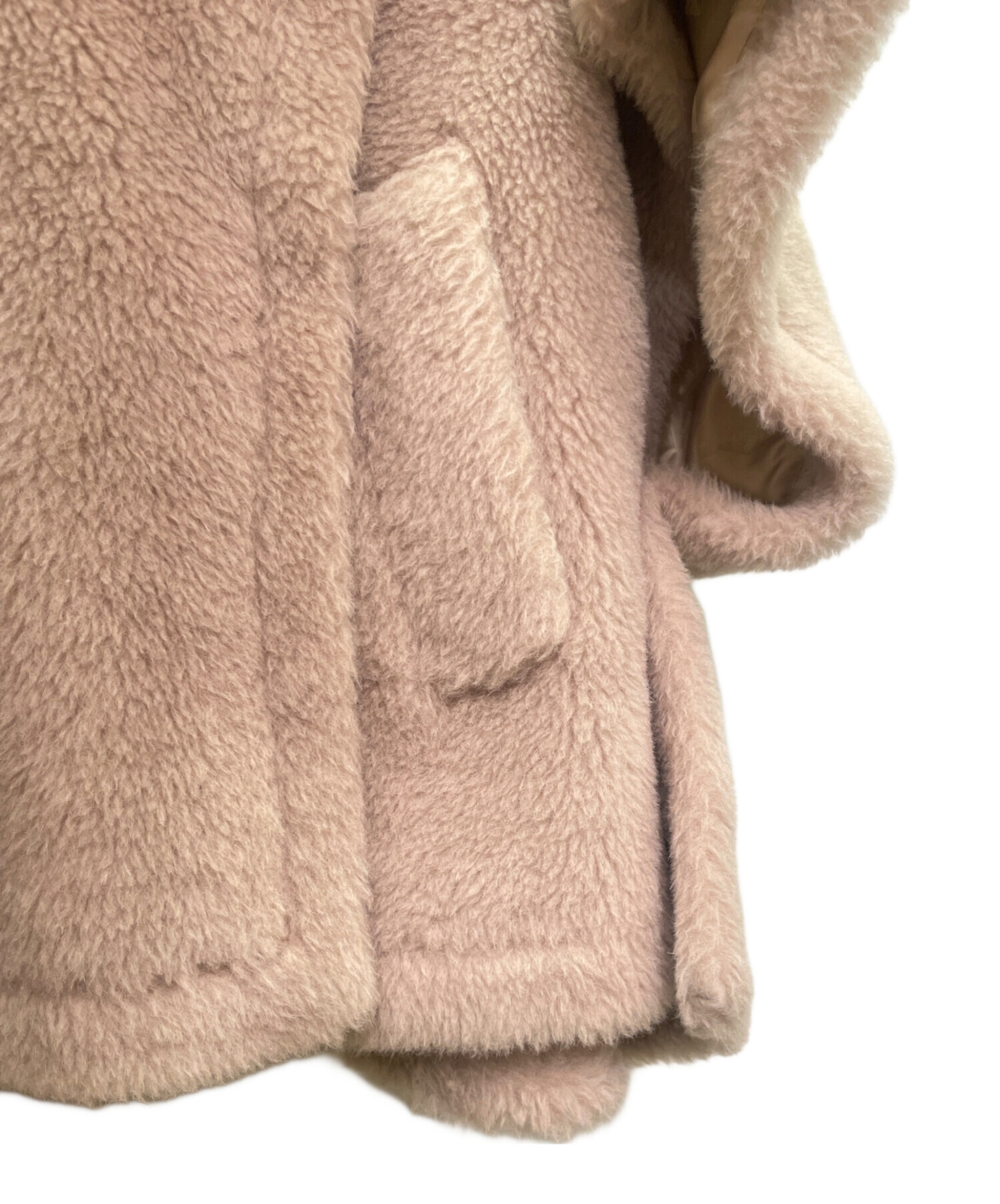 中古・古着通販】MaxMara (マックスマーラ) テディベアケープ サンド