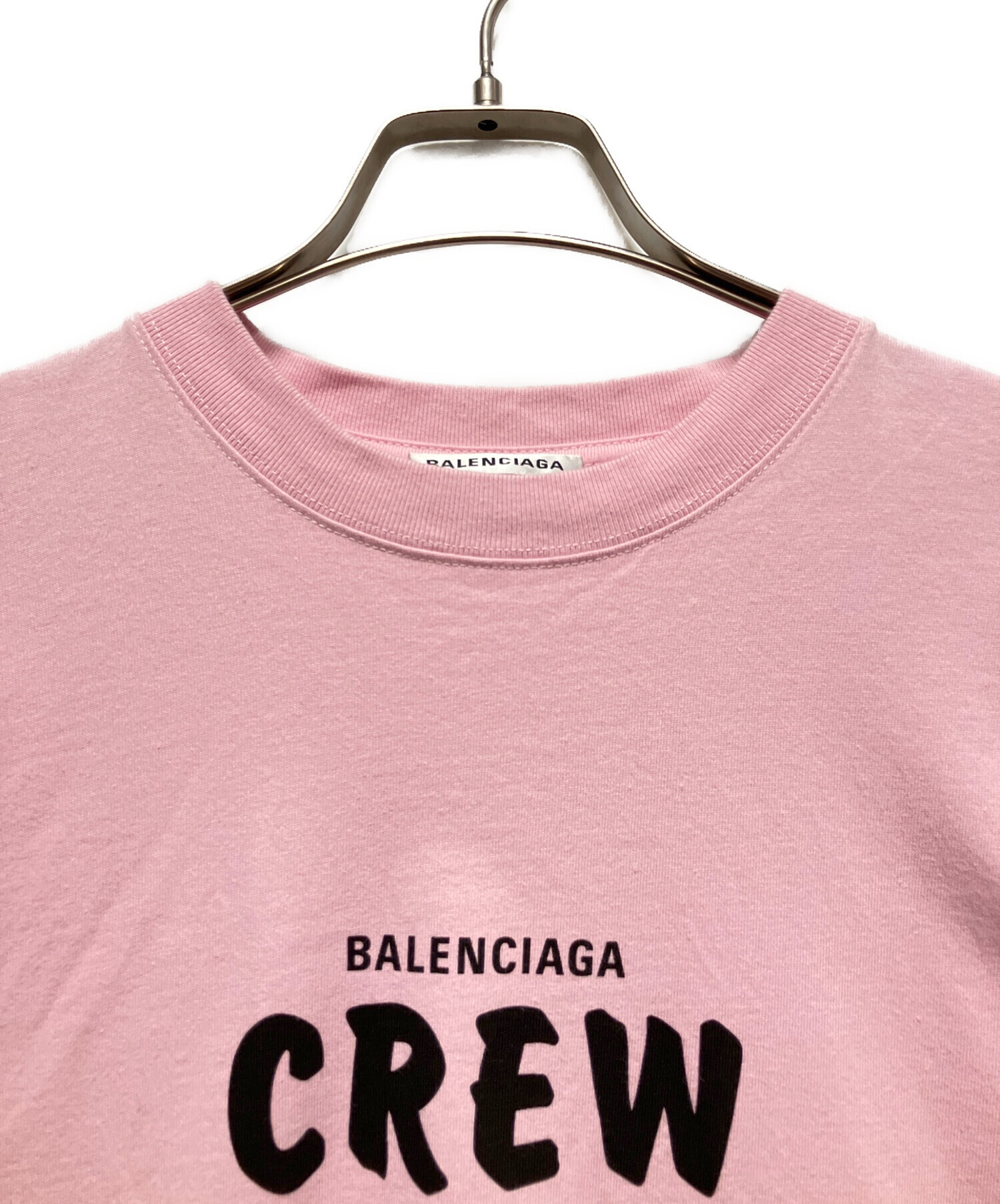 中古・古着通販】BALENCIAGA (バレンシアガ) CREW Print T-shirts/CREW