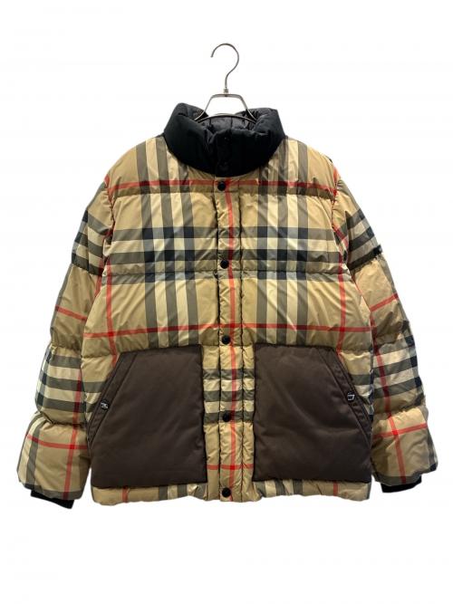 中古・古着通販】BURBERRY (バーバリー) ノバチェックダウンジャケット