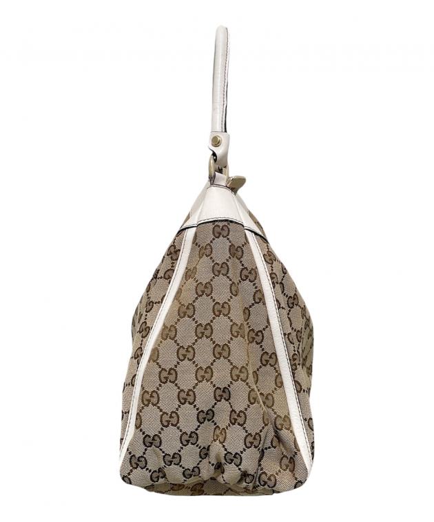 中古・古着通販】GUCCI (グッチ) アビー GGキャンバスレザー ワン