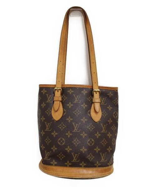 中古・古着通販】LOUIS VUITTON (ルイヴィトン) バケツ型トートバッグ