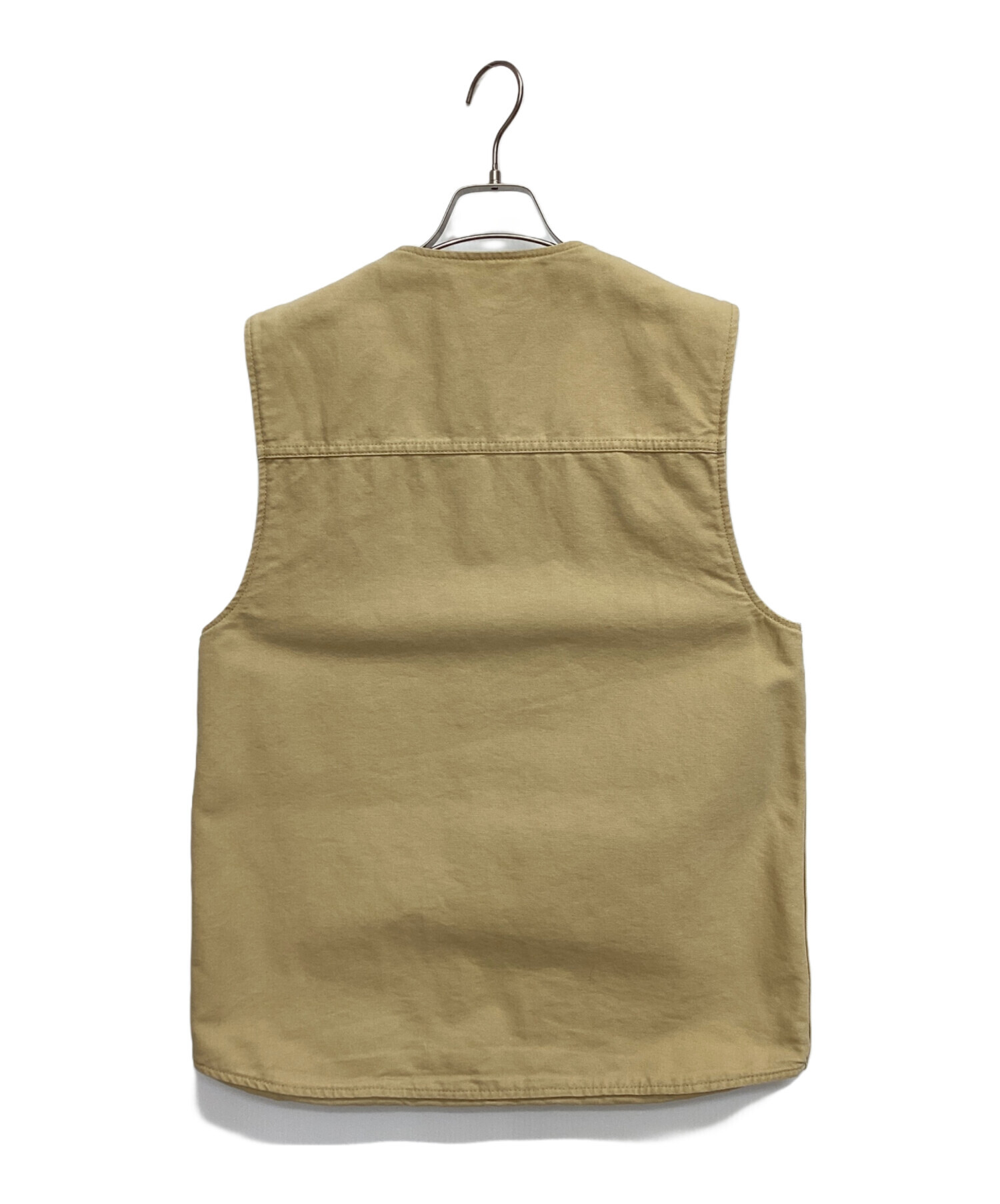 中古・古着通販】CarHartt (カーハート) ベスト ベージュ サイズ:M