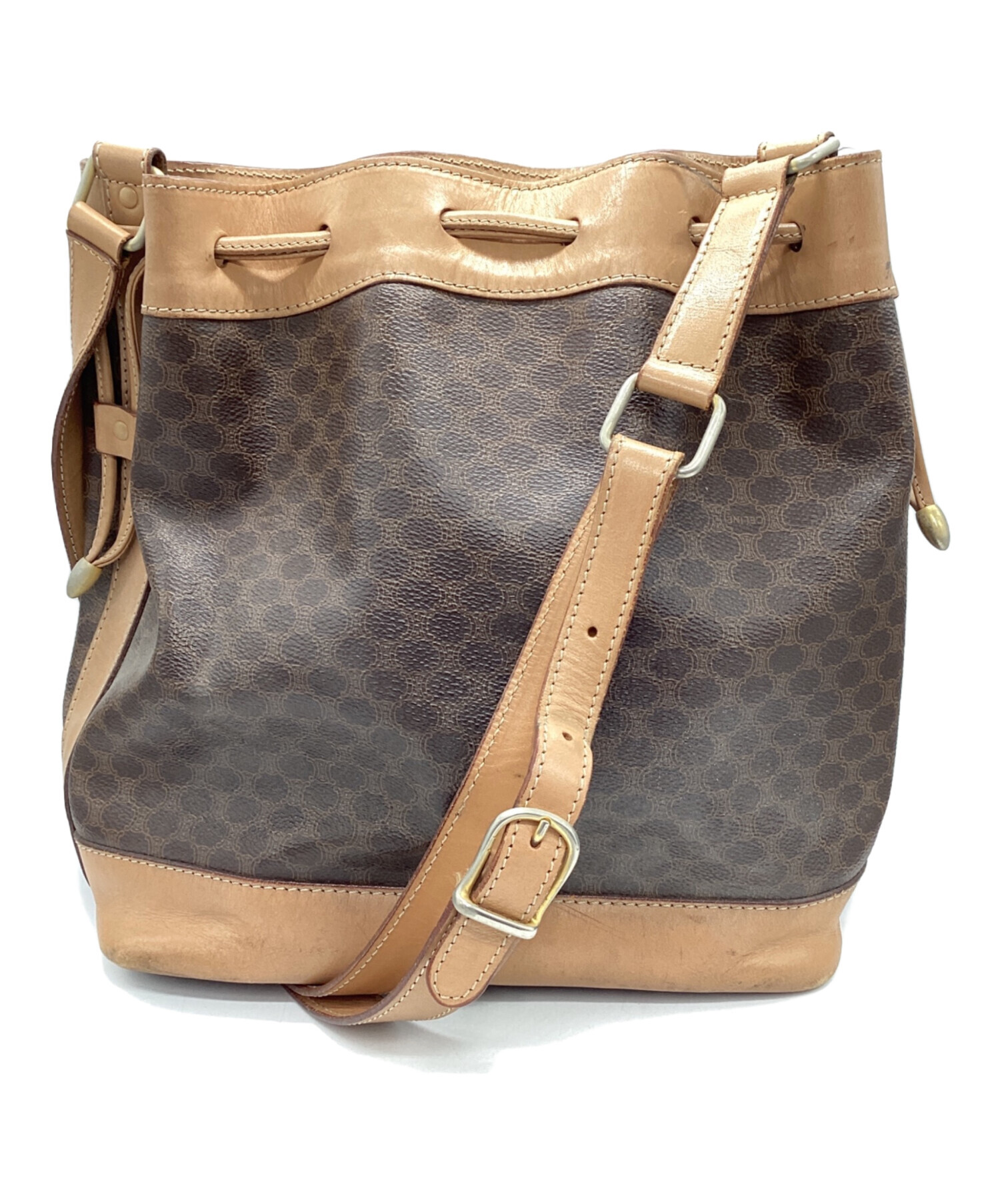 中古・古着通販】CELINE (セリーヌ) 巾着ショルダーバッグ｜ブランド