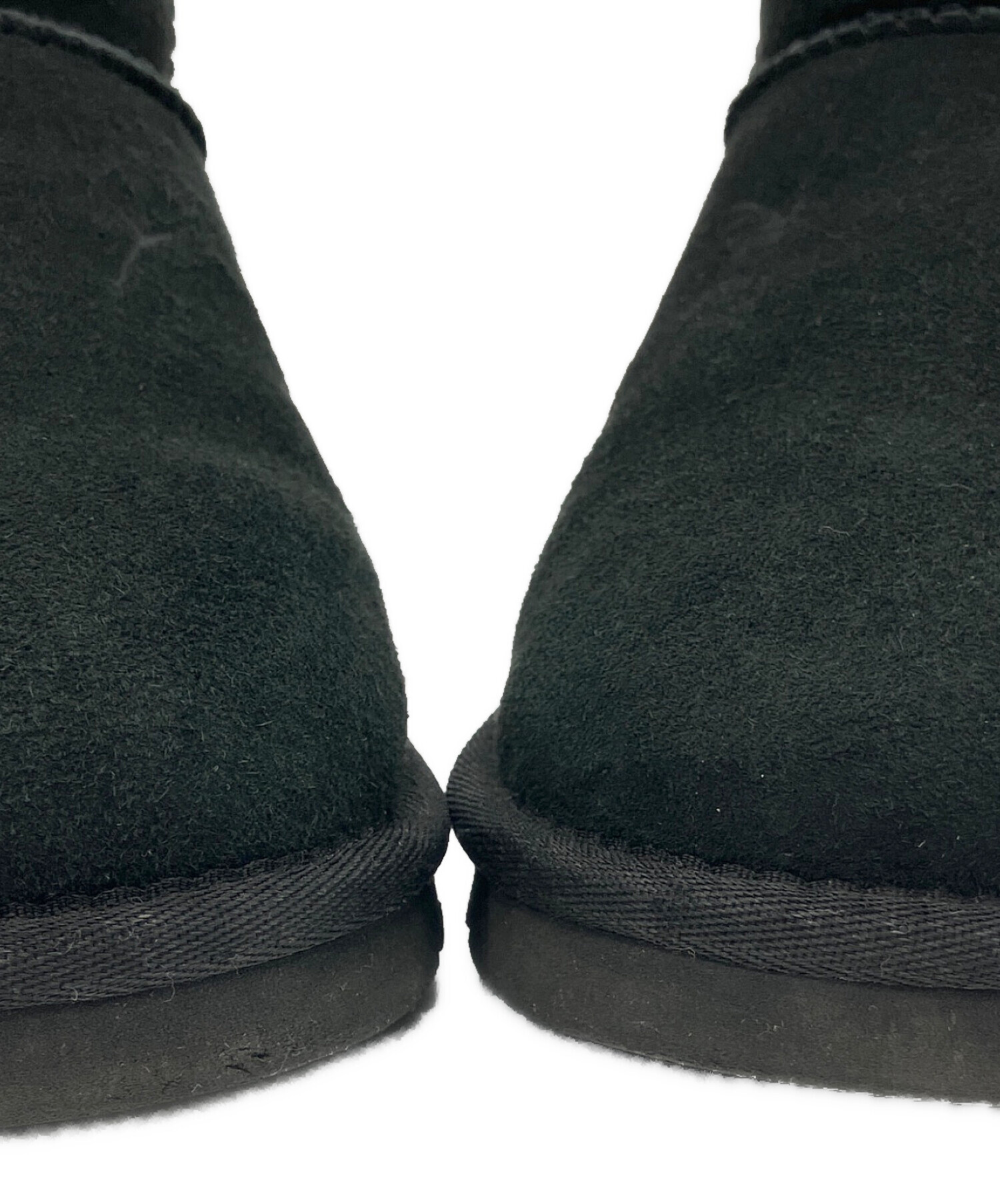 中古・古着通販】UGG (アグ) ムートンブーツ ブラック サイズ:24