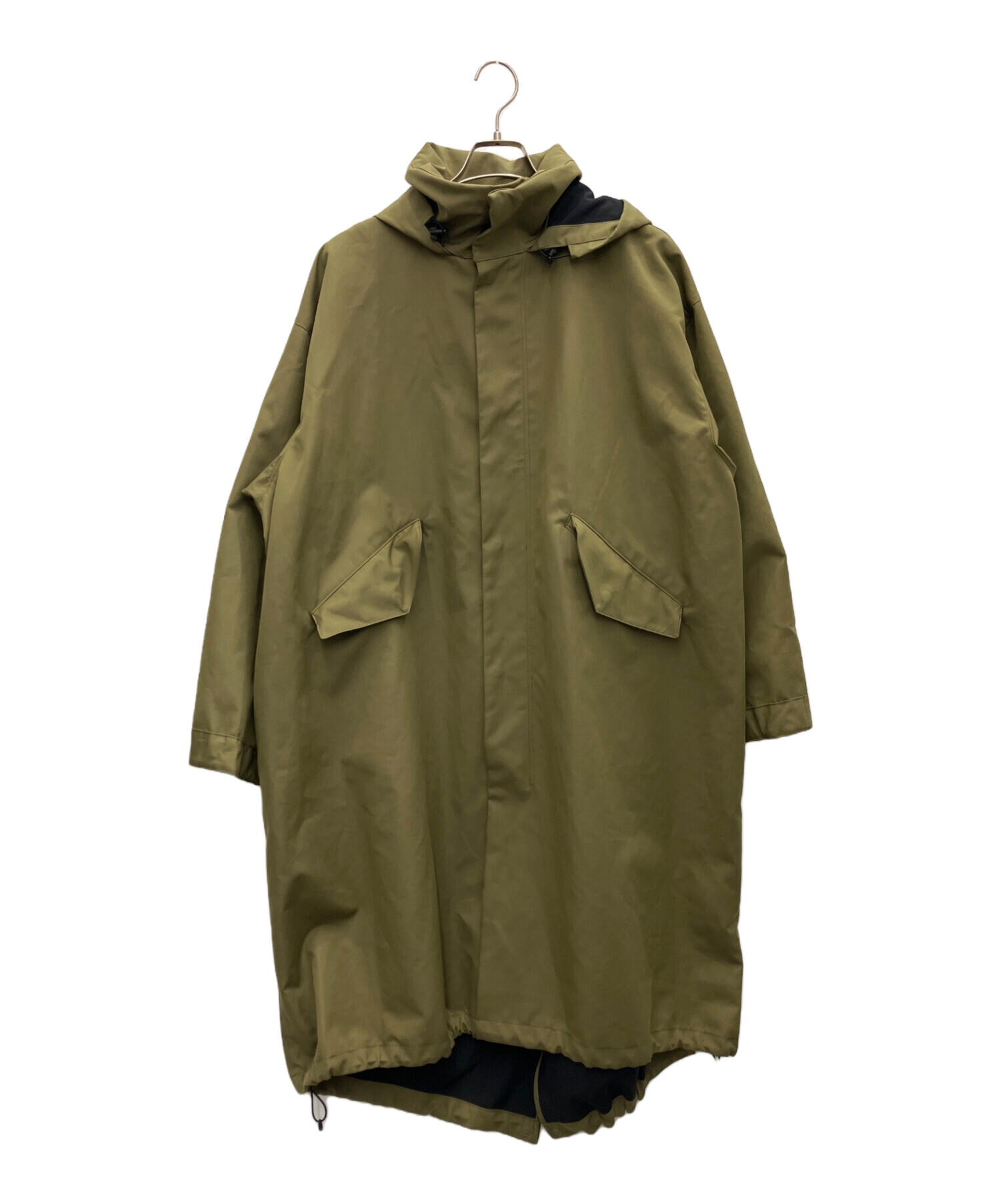 中古・古着通販】HYKE (ハイク) モッズコート ベージュ サイズ:SIZE3