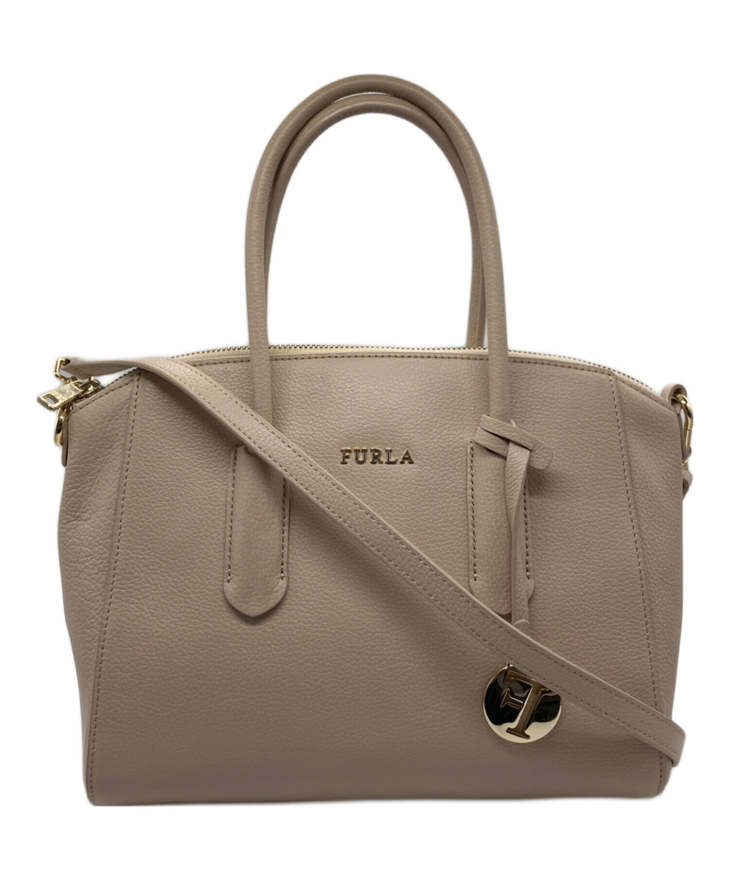 中古・古着通販】FURLA (フルラ) 2WAYショルダーバッグ ピンク
