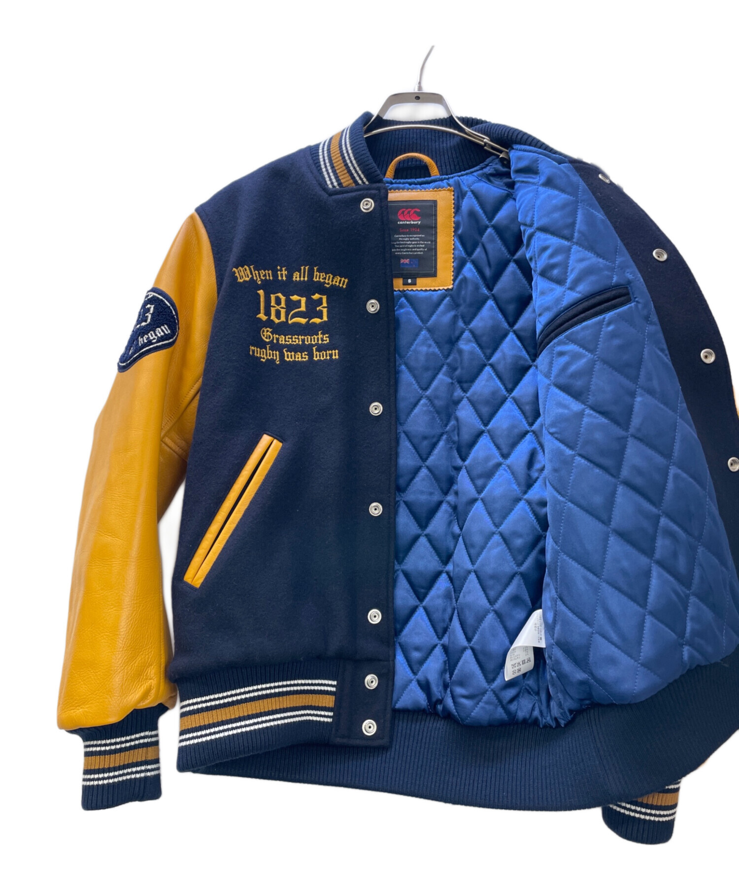 中古・古着通販】CANTERBURY (カンタベリー) スタジャン ネイビー