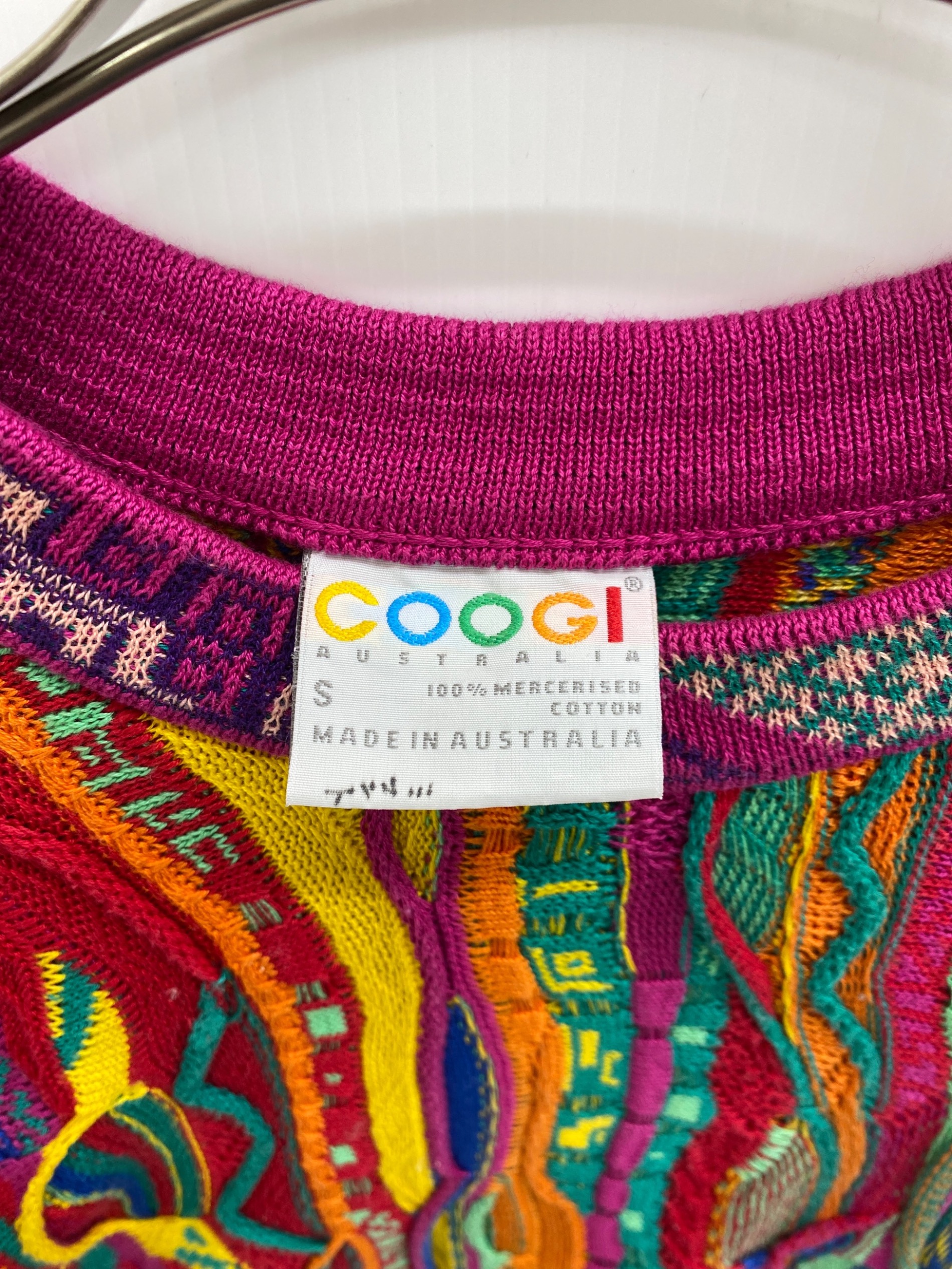 中古・古着通販】COOGI (クージー) 3Dニット マルチカラー サイズ:S