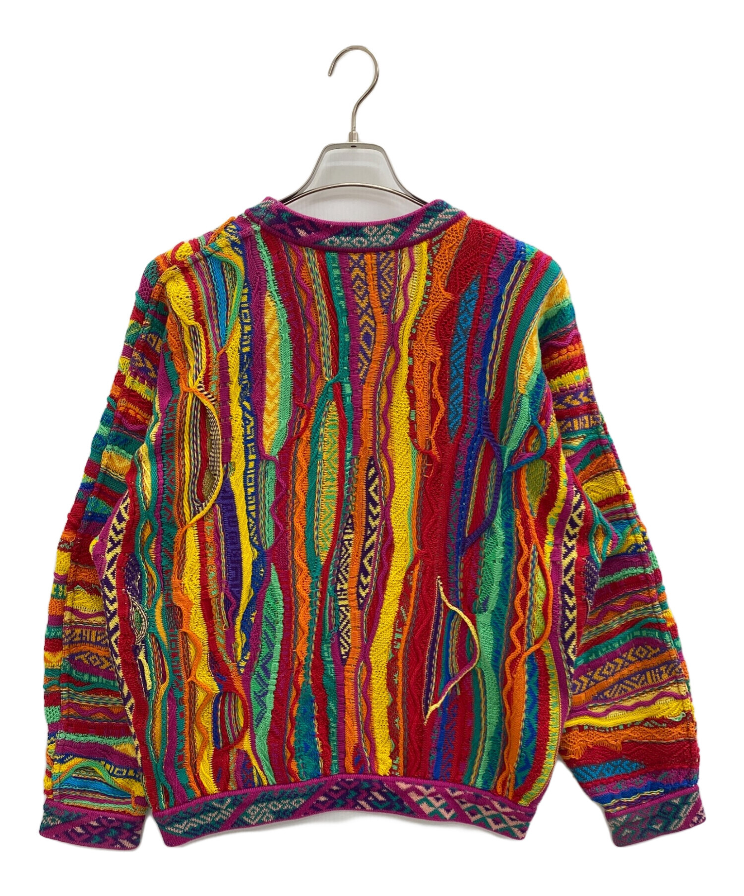 中古・古着通販】COOGI (クージー) 3Dニット マルチカラー サイズ:S