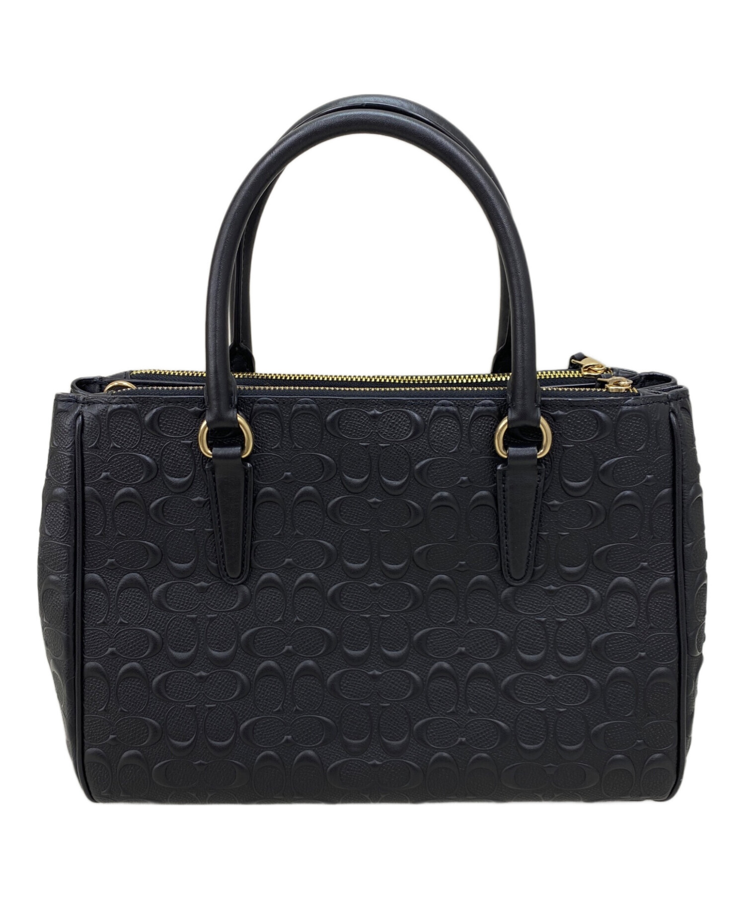 中古・古着通販】COACH (コーチ) 2WAYバッグ ブラック｜ブランド・古着