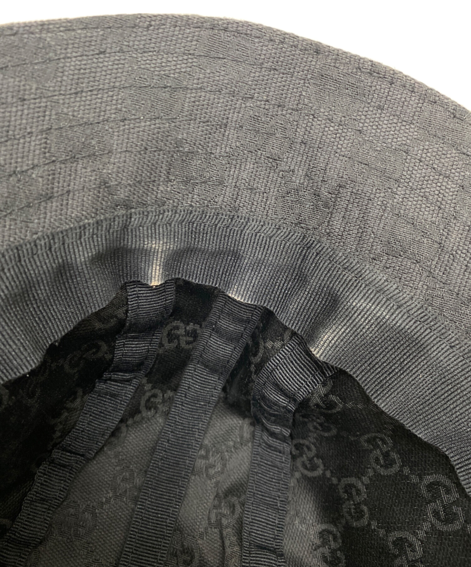 中古・古着通販】GUCCI (グッチ) バケットハット ブラック｜ブランド